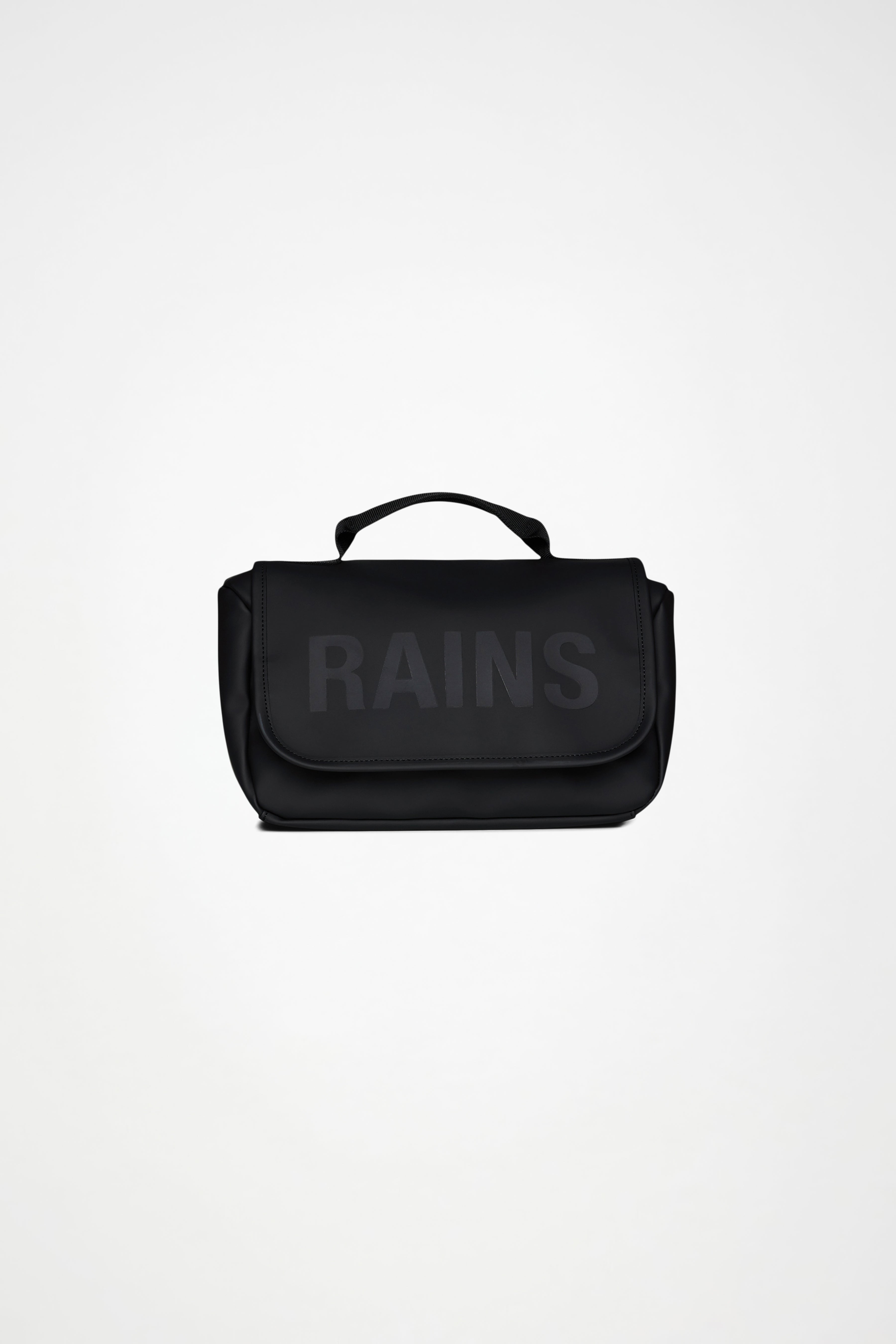 RAINS Texel Wash Bag Black Wash Bag