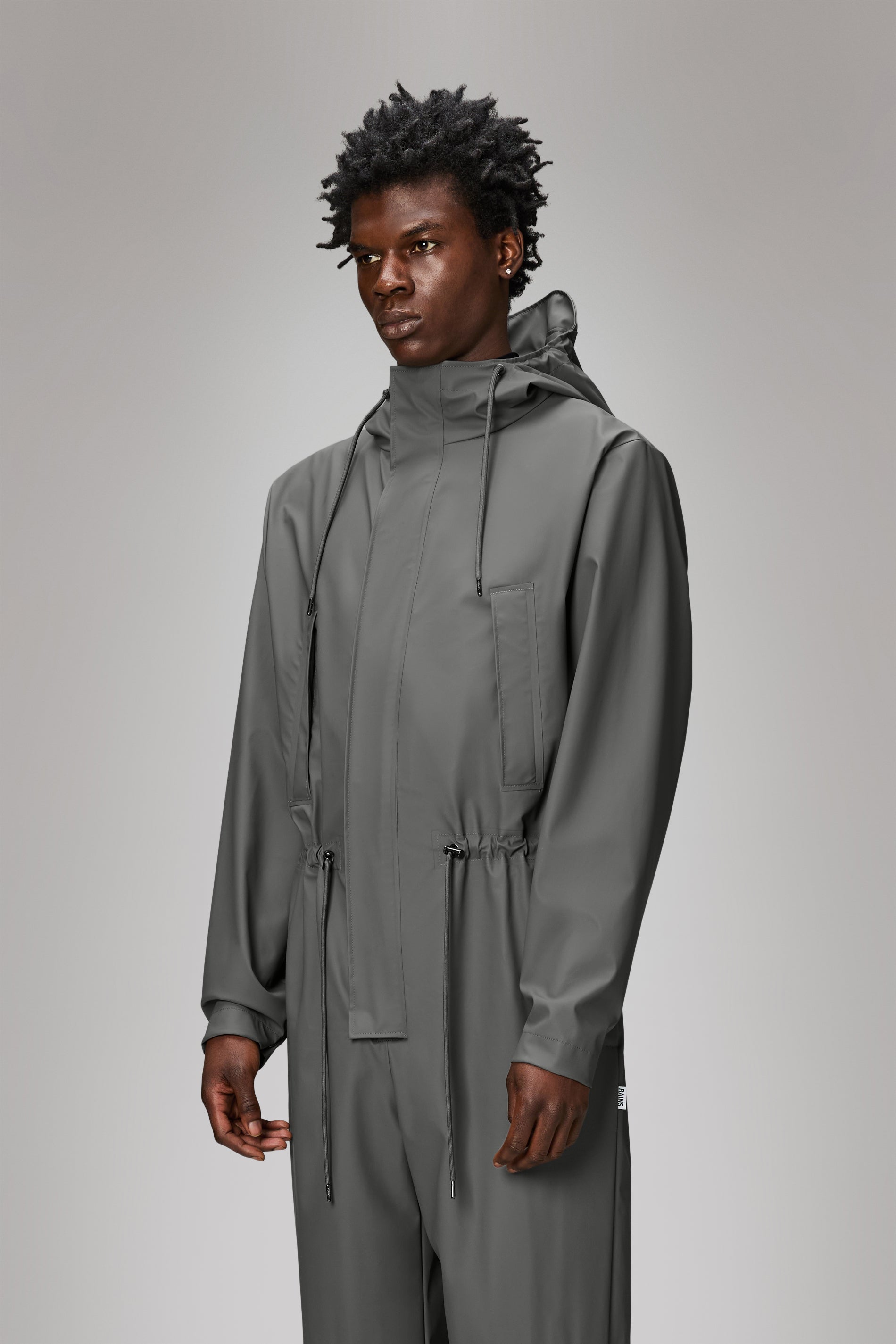 RAINS Jumpsuit Regular Grey Jumpsuit