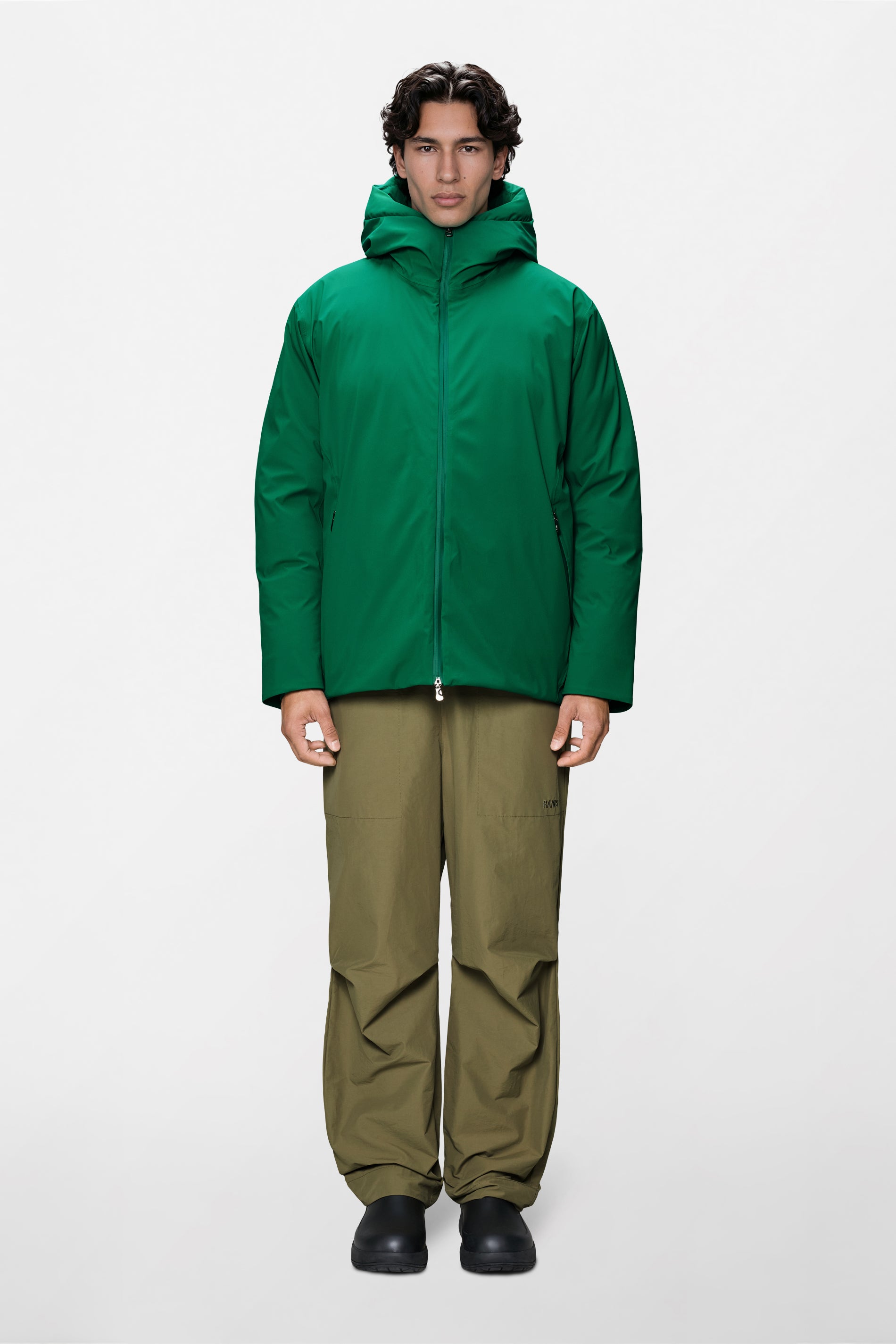 RAINS Sarna Puffer Jacket Envy Jacket