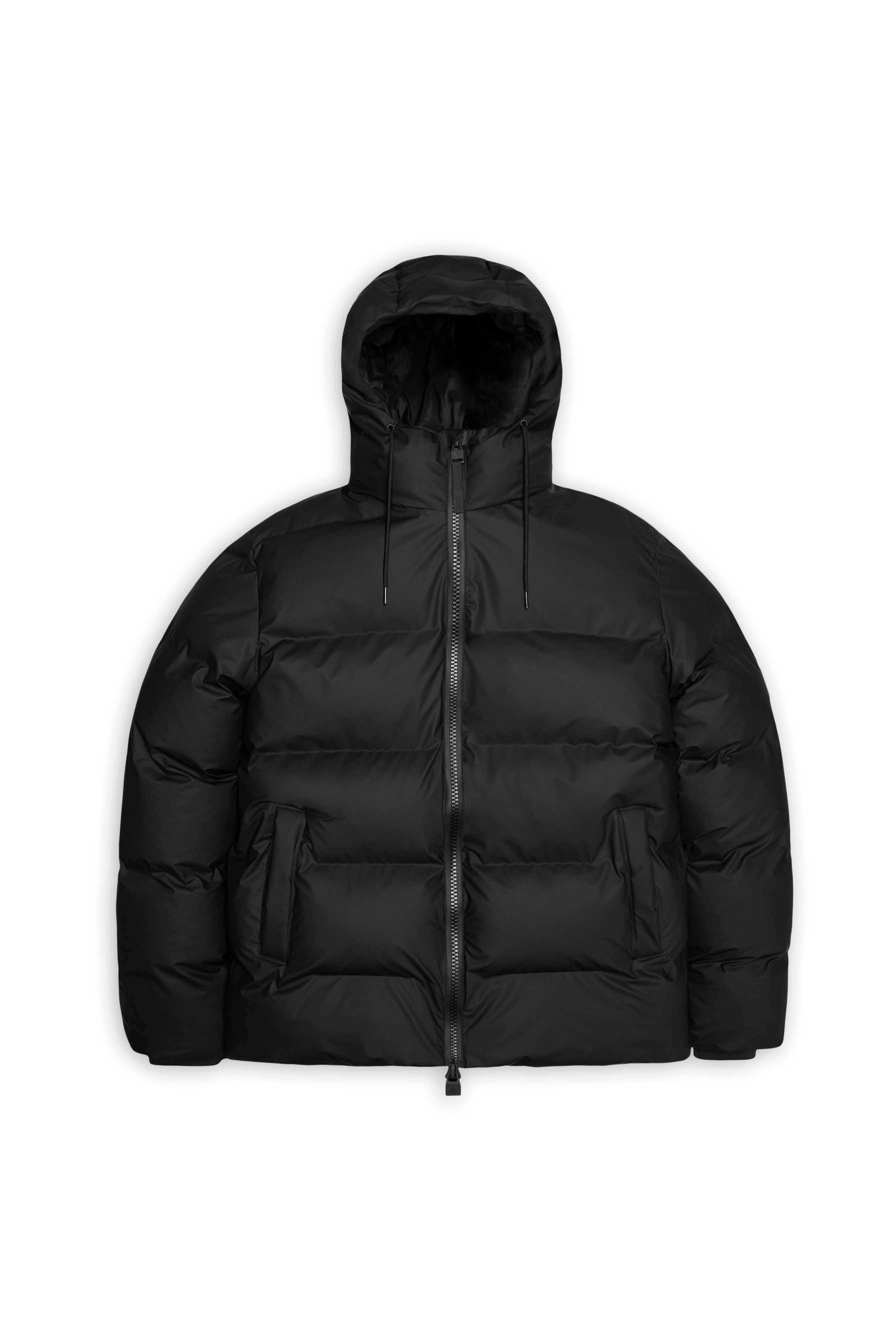 RAINS Alta Puffer Jacket Black Jacket