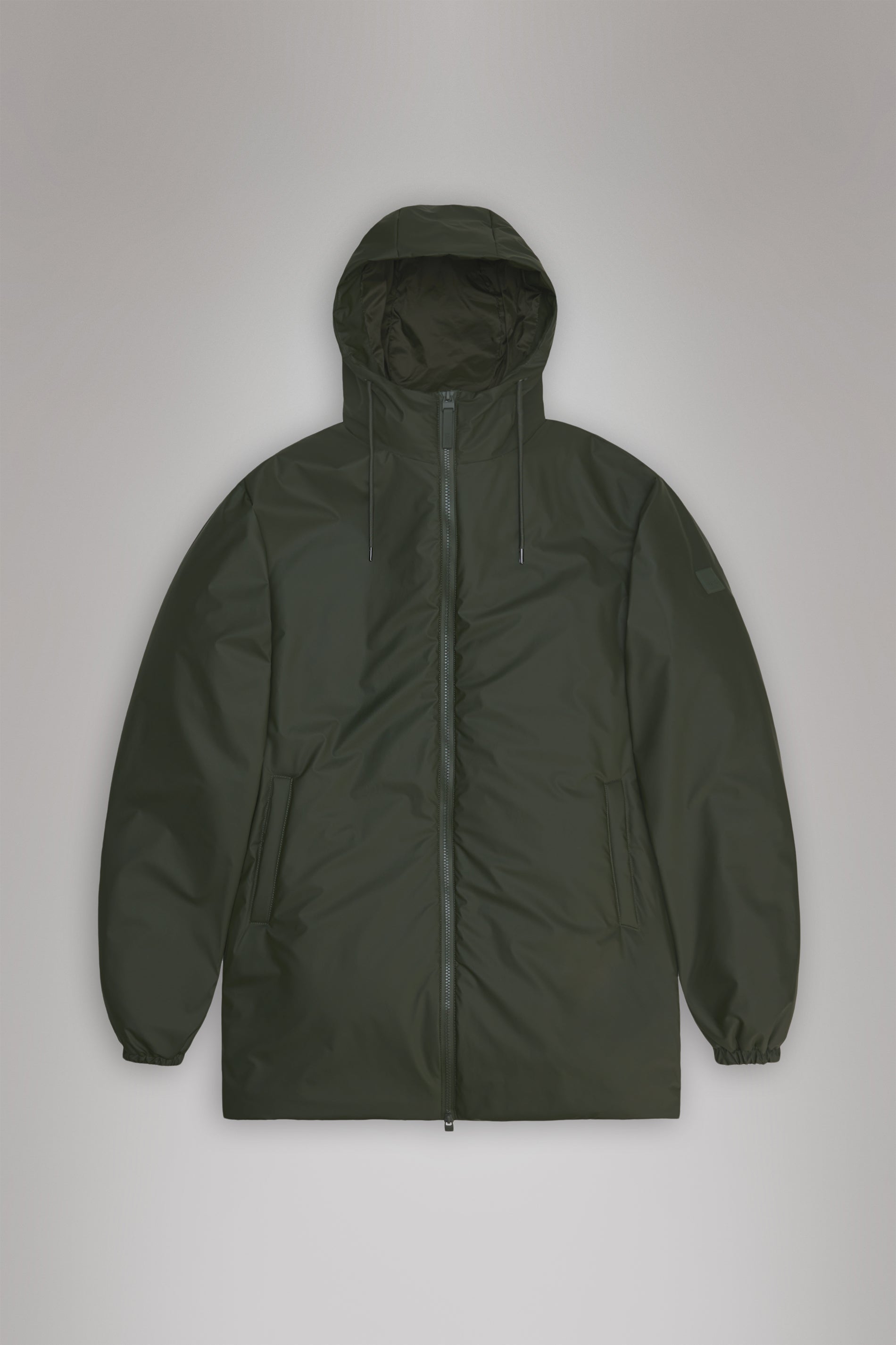 RAINS Lohja Long Insulated Jacket Green Jacket