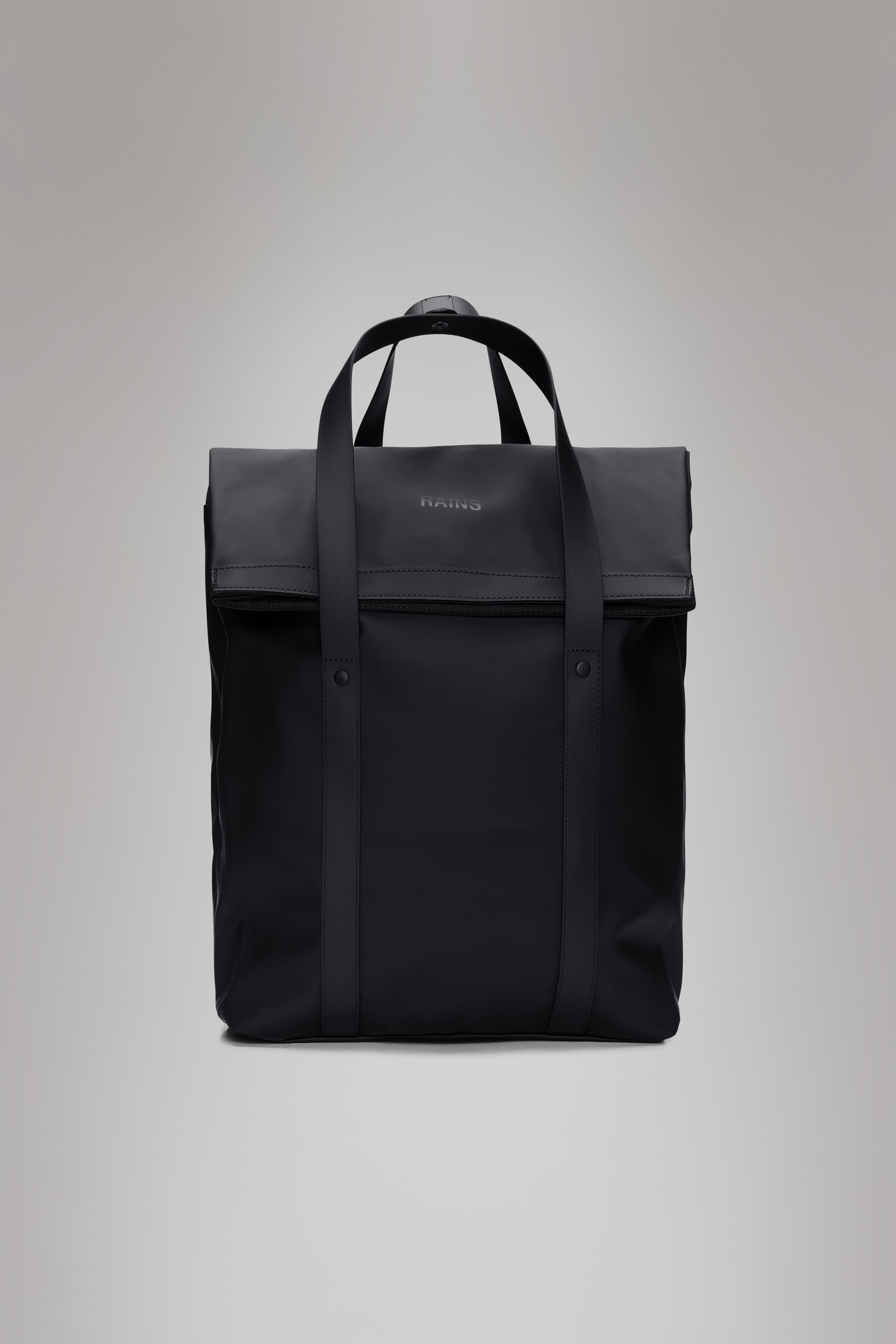 Rains® 2 Way Tote Backpack in Black for $140 | Free Shipping