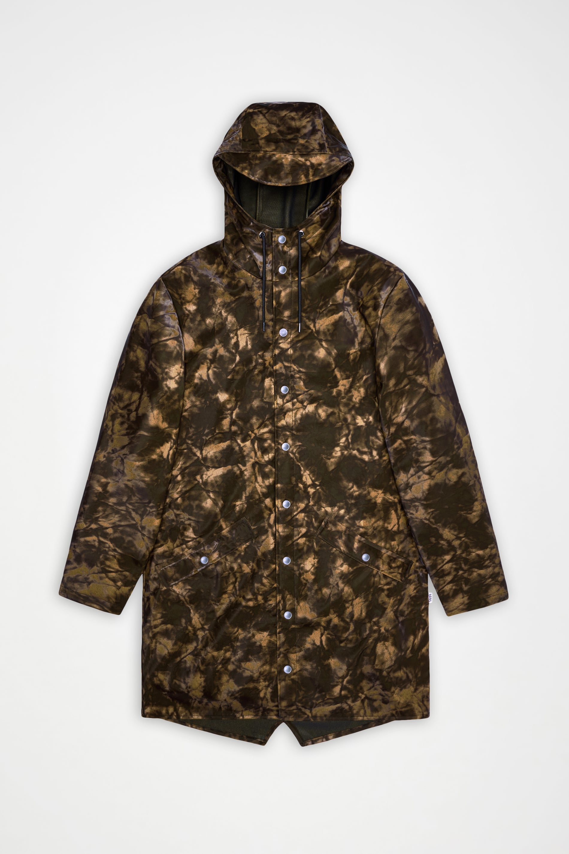 RAINS Long Jacket Muddy Jacket
