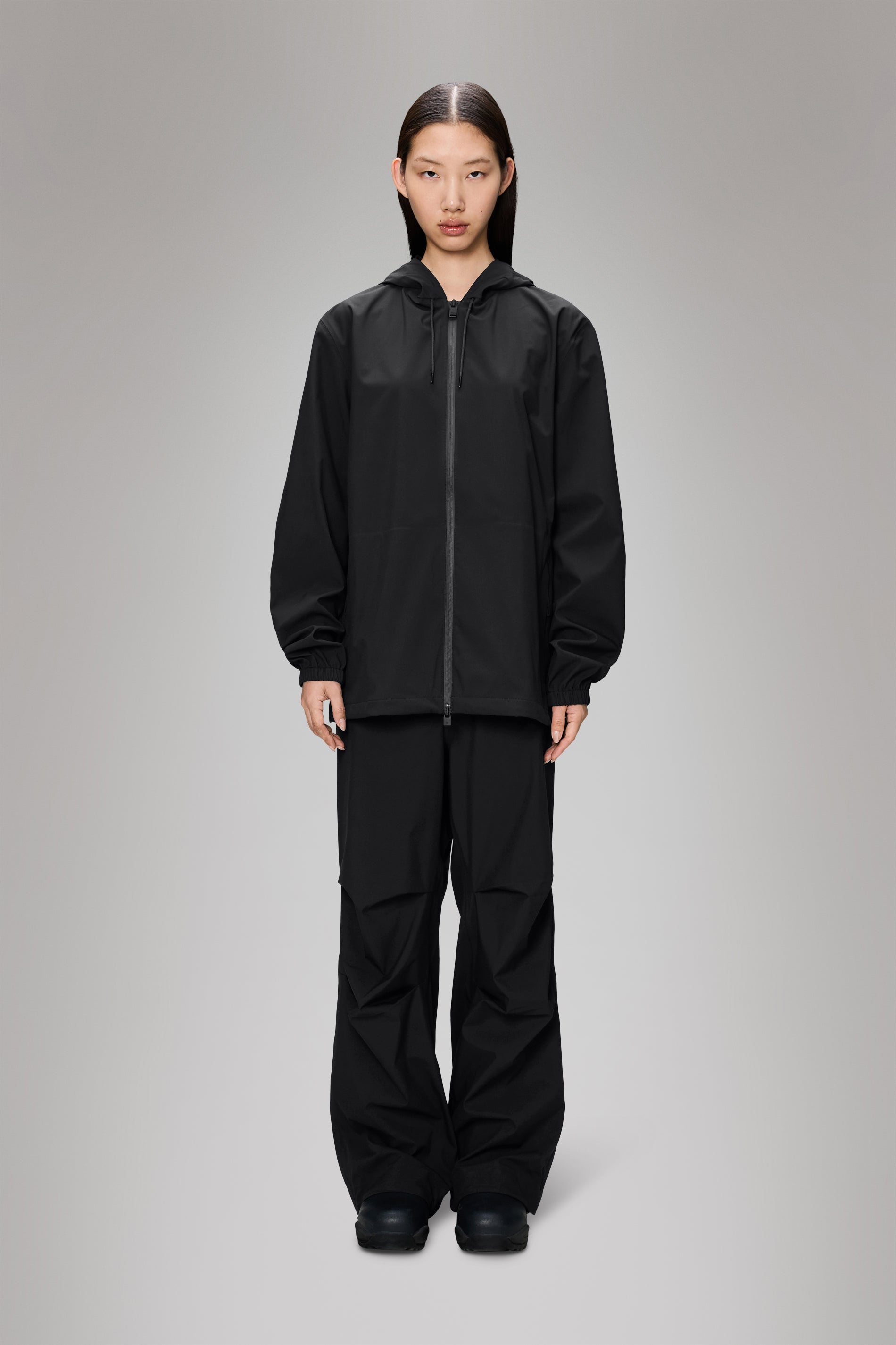 RAINS Suva Hardshell Jacket Black Jacket