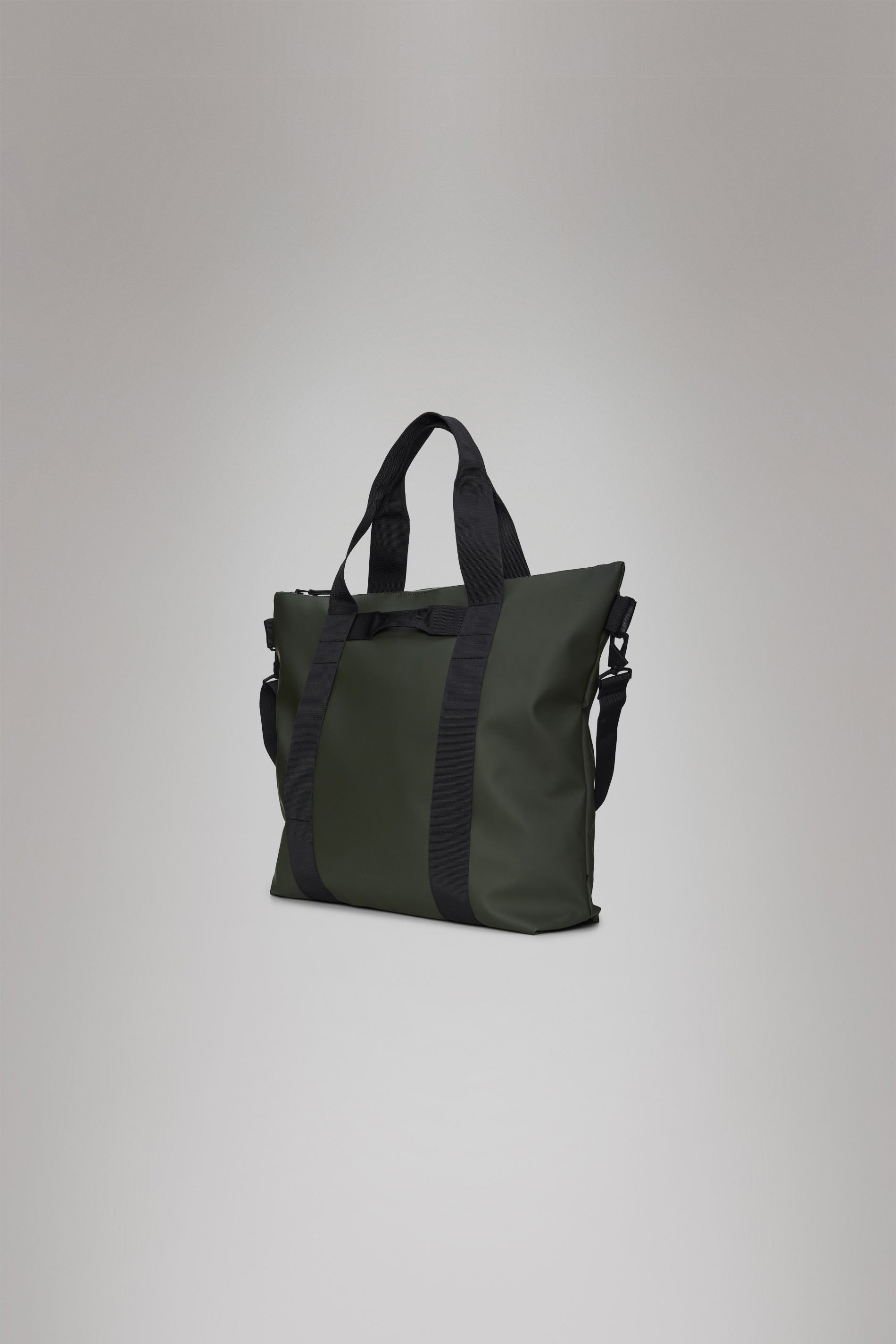 RAINS Tote Bag Green 23L H46 x D10 x W49 cm Tote