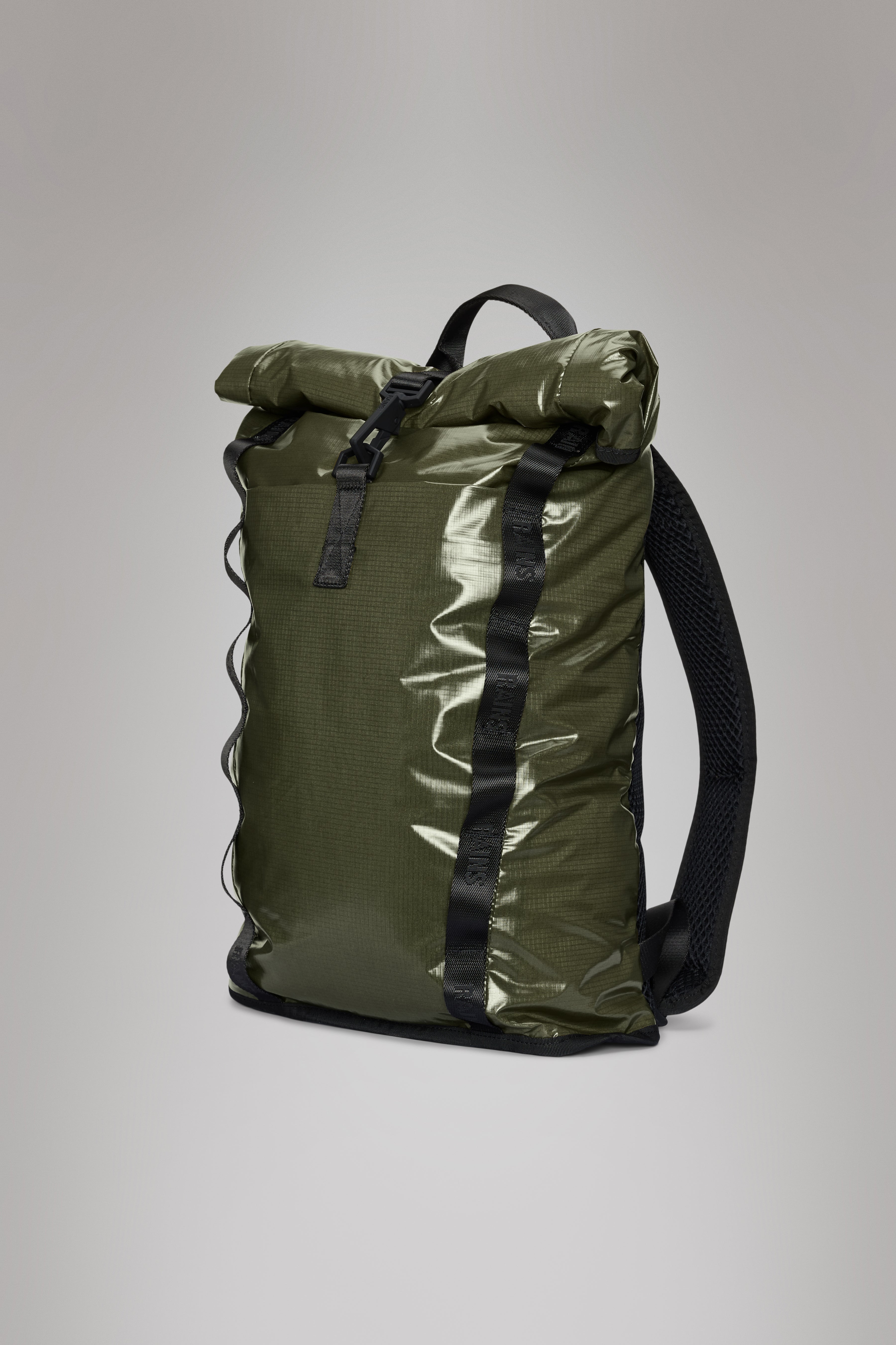 RAINS Sibu Rolltop Rucksack Marsh Backpack