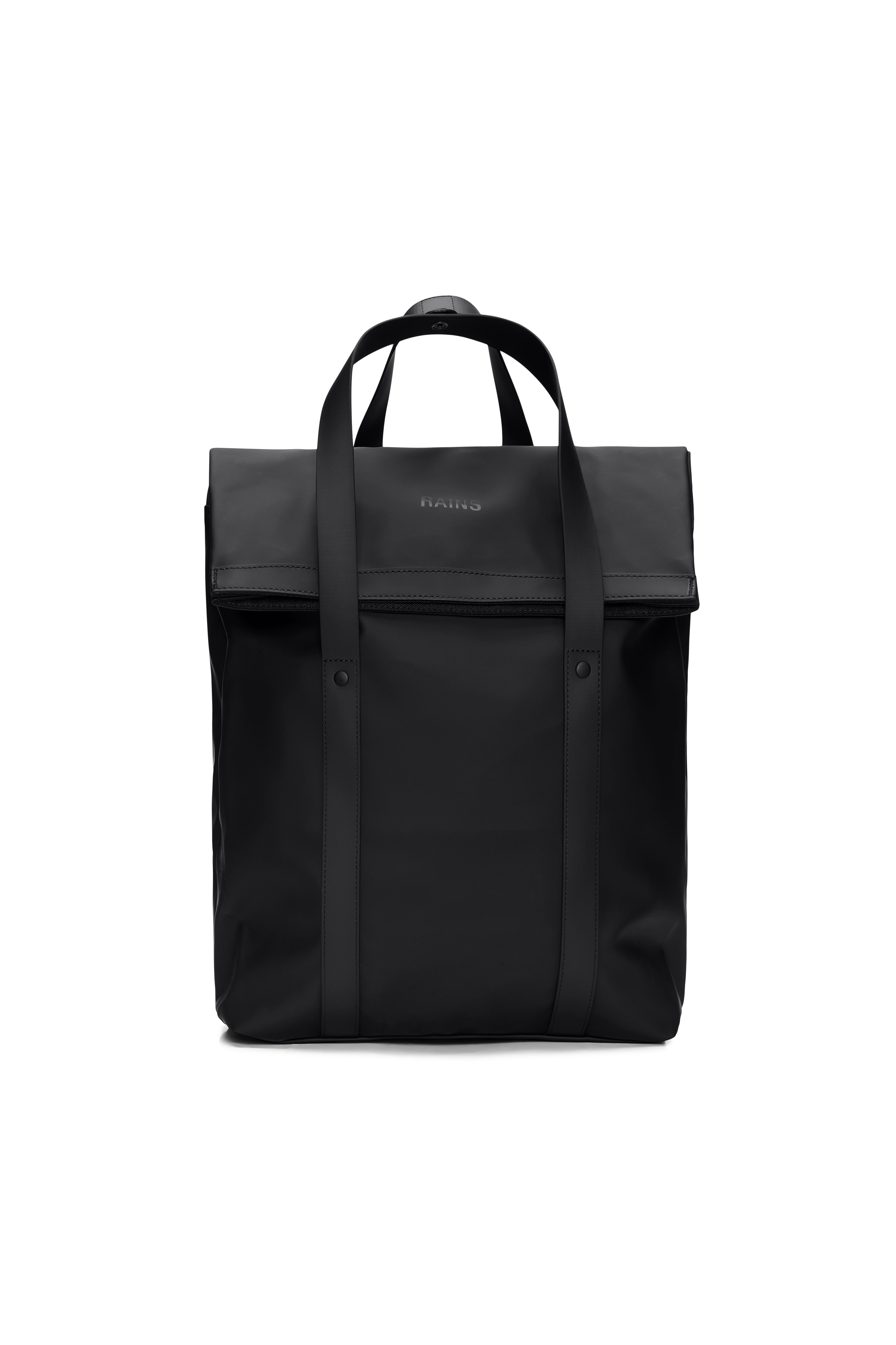 RAINS 2 Way Tote Backpack Black 15L H42 x D12 x W30 cm Backpack