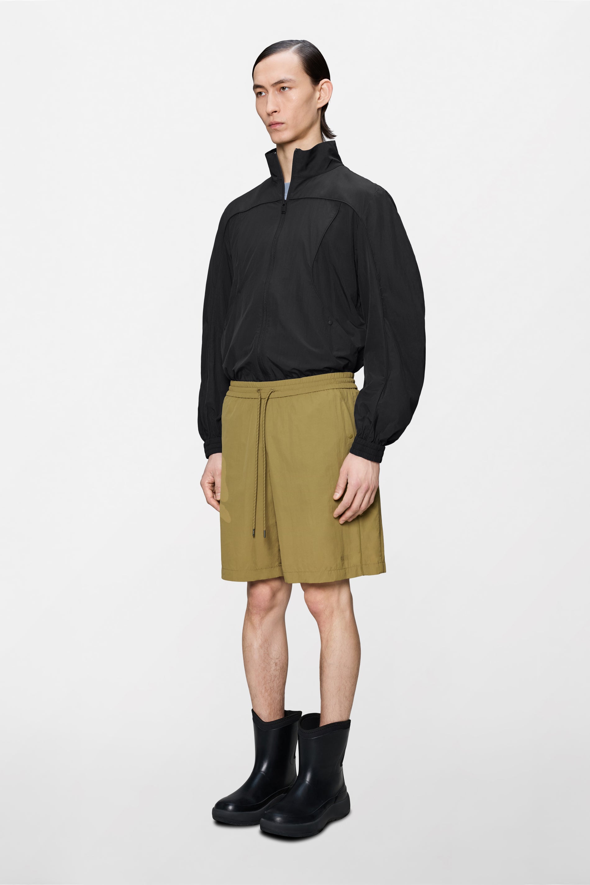 RAINS Cooldown Track Shorts Fawn Shorts
