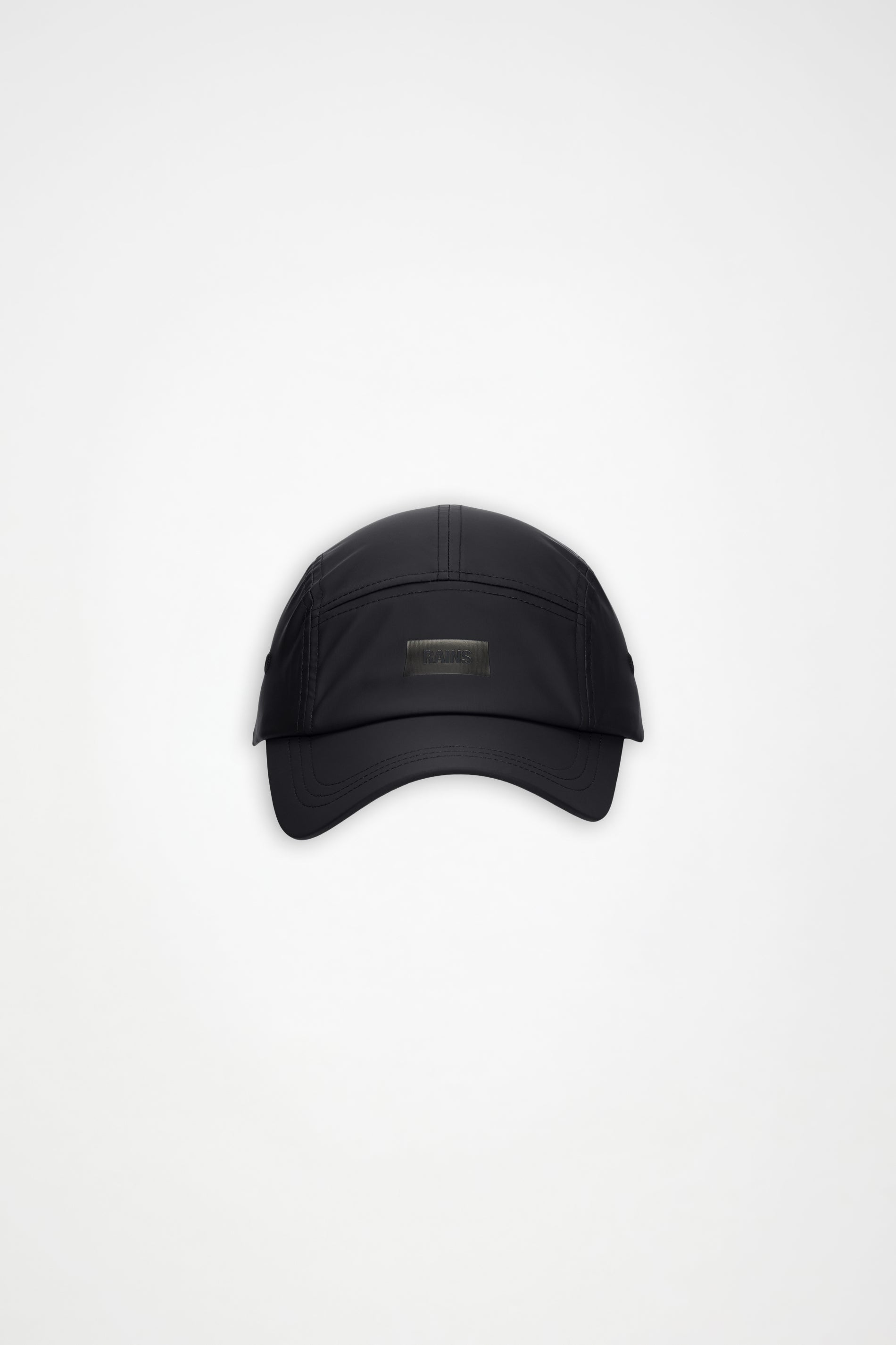 RAINS 5 Panel Cap Black Headwear