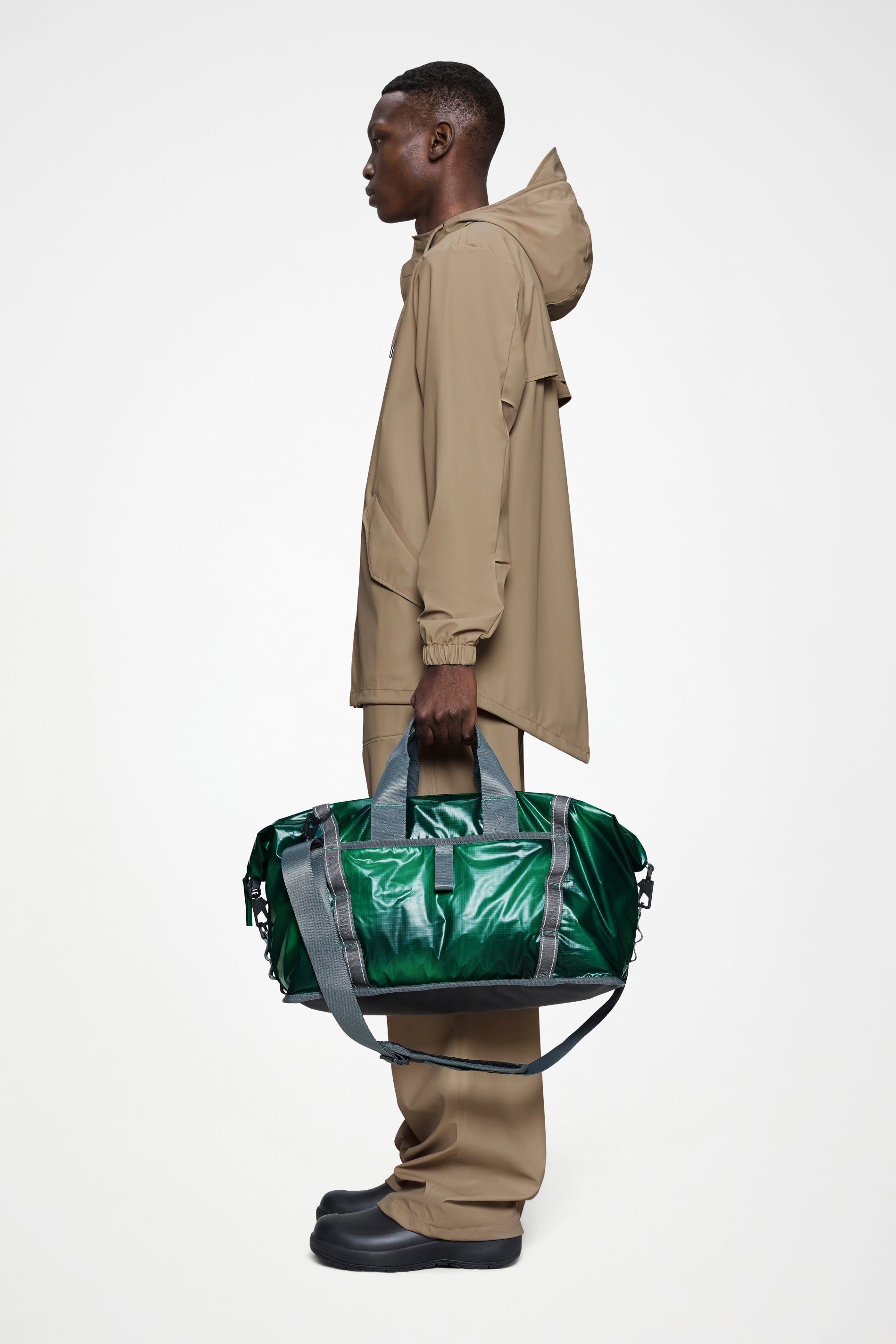 RAINS Sibu Weekend Bag Envy 53.50L H32 x D26 x W48 cm Weekender