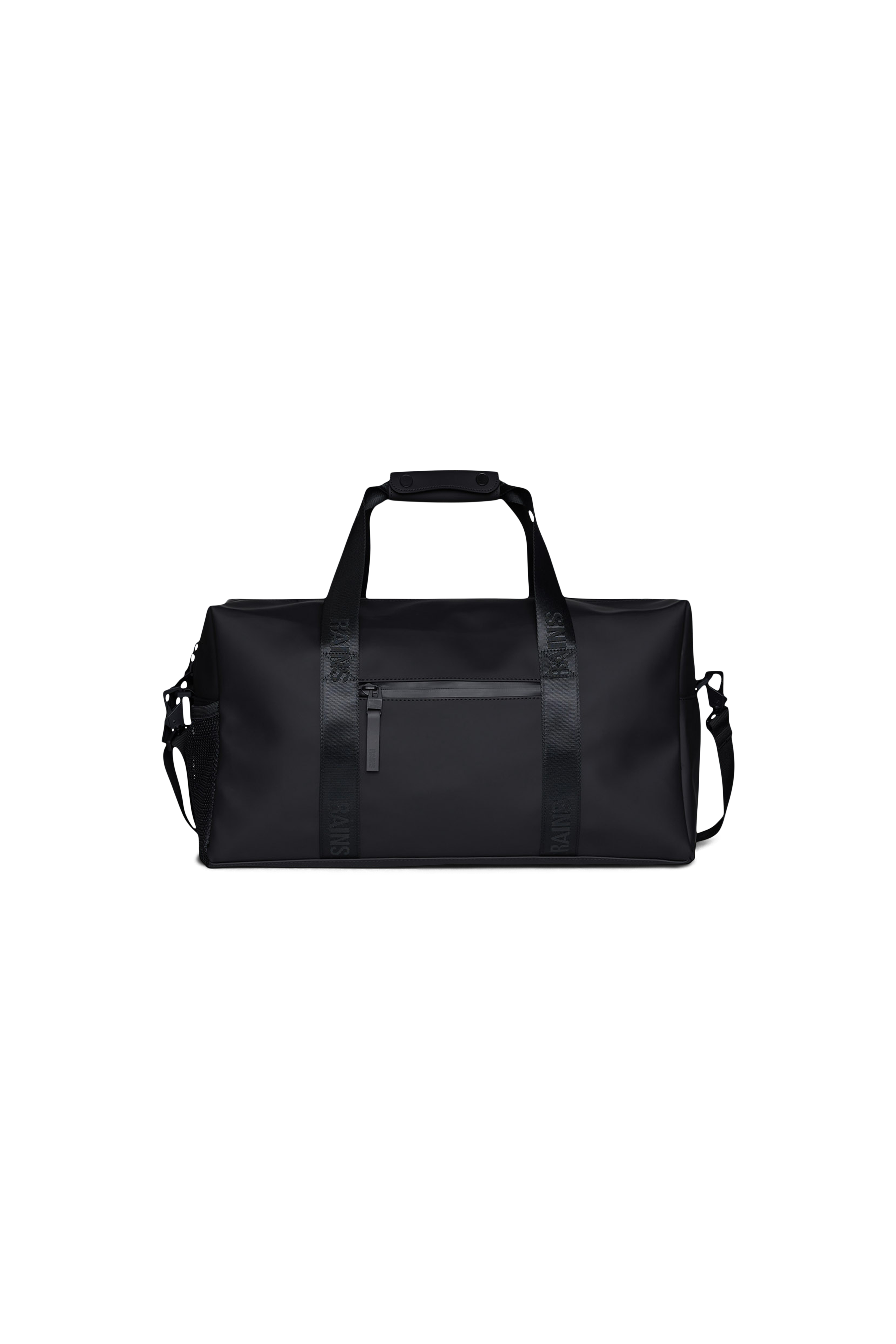 RAINS Trail Gym Bag Black 26L H25 x D22 x W48.50 cm Weekender