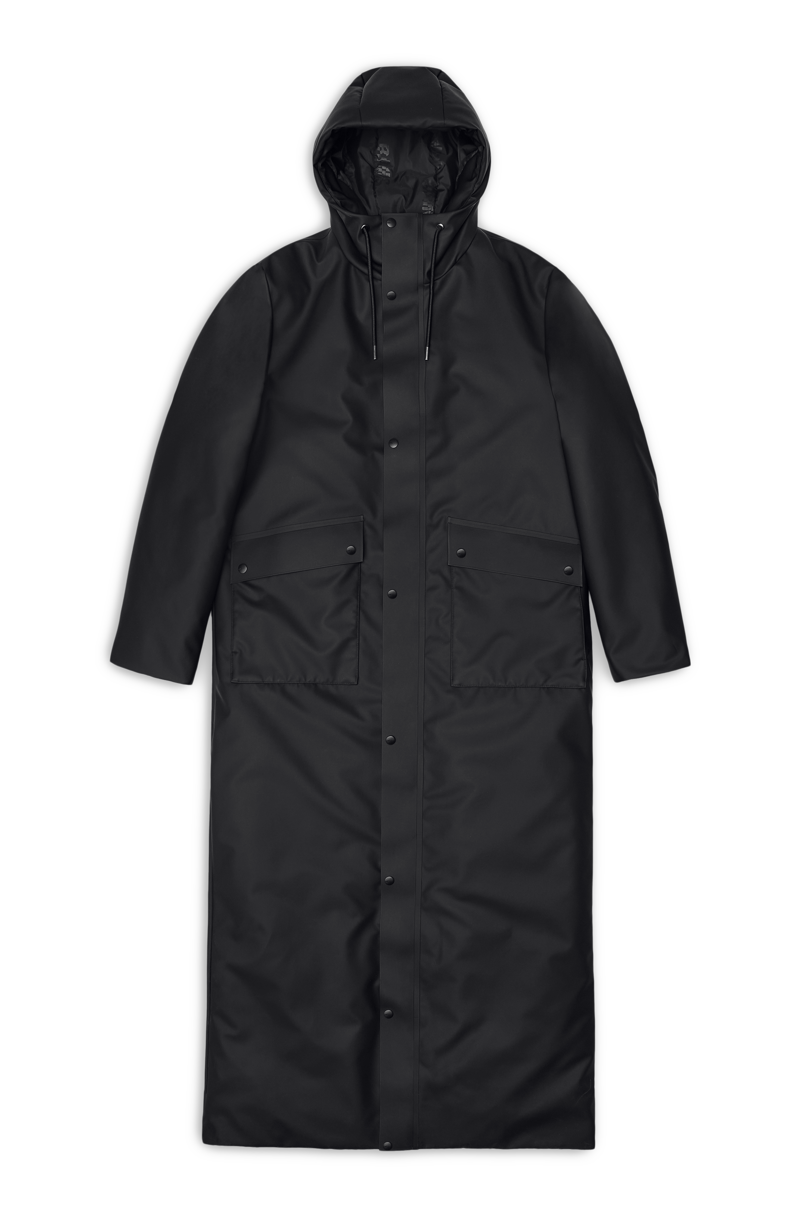 Rains Nome Vision Longest Jacket Black Jacket
