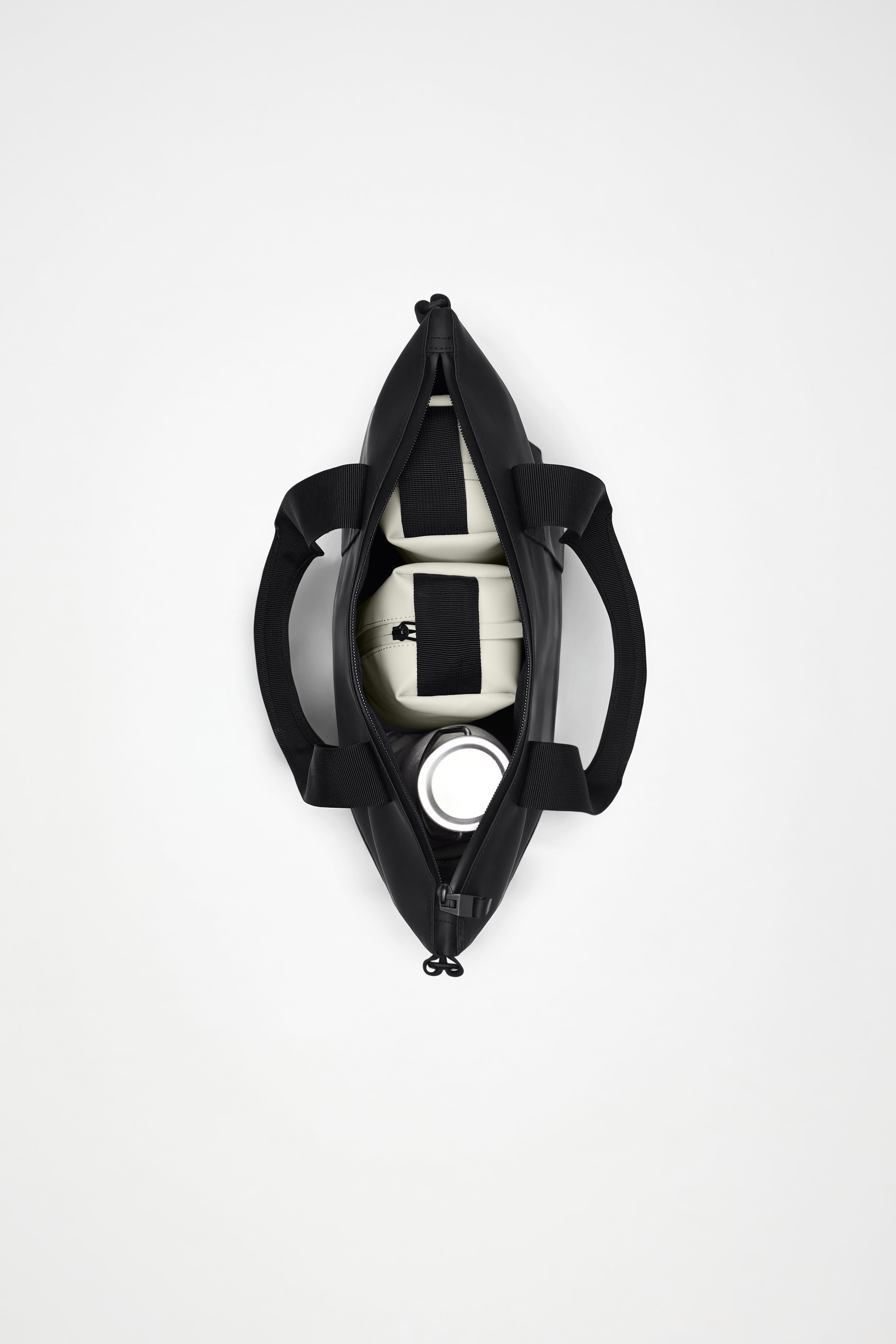 RAINS Tote Bag Micro Black Tote