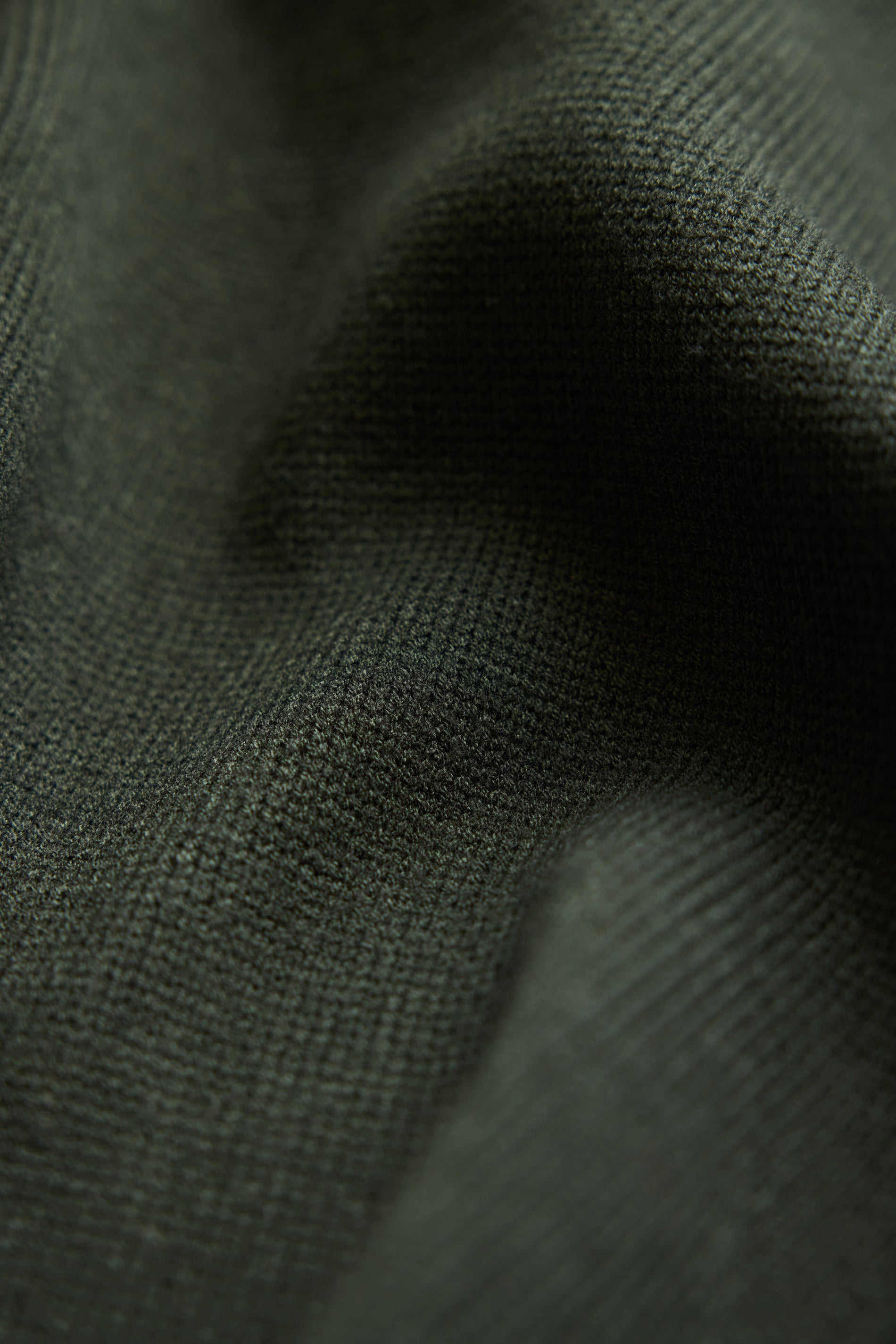 RAINS Sowa Knit Crew Neck Green/Black Long Sleeve