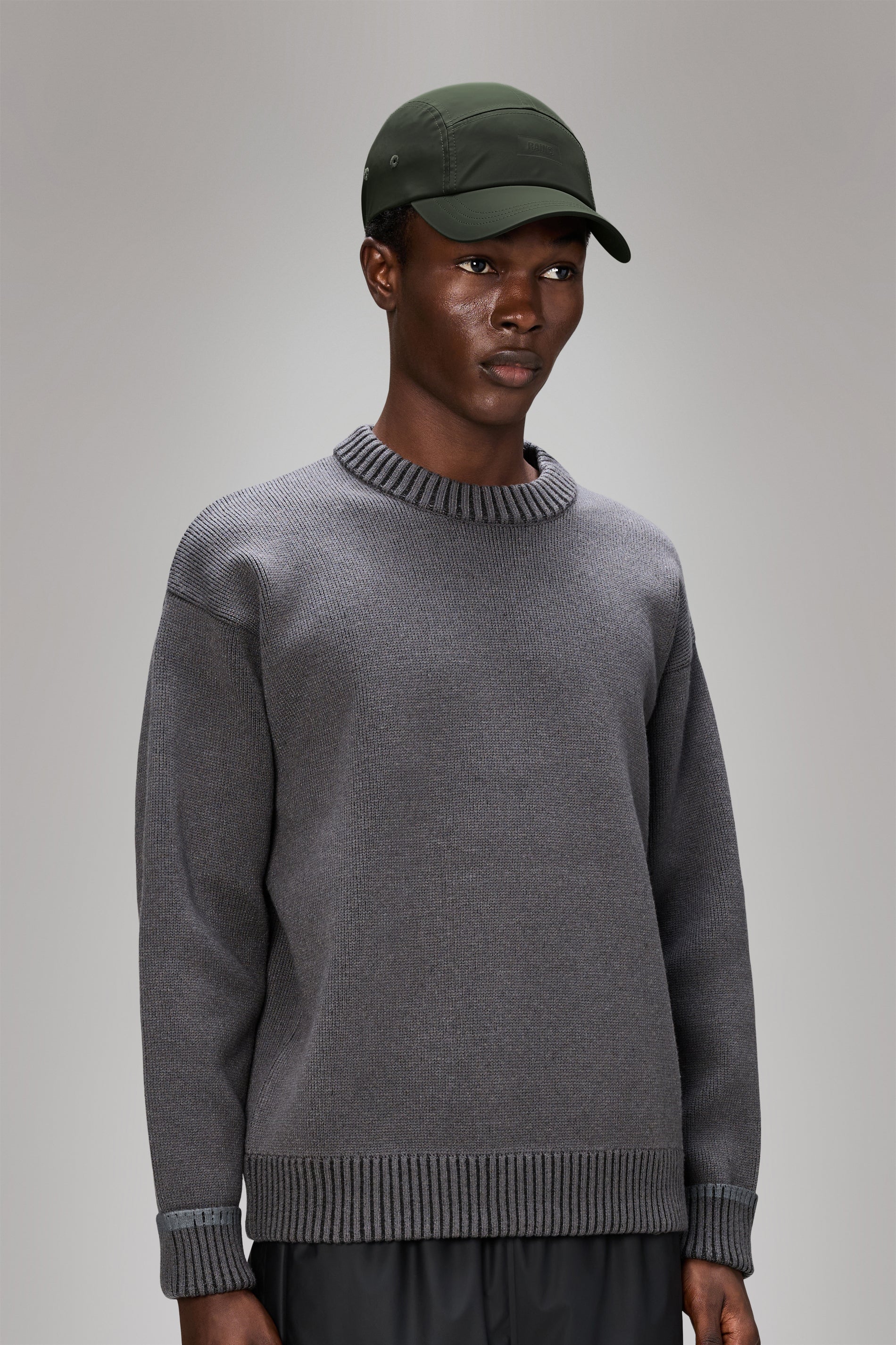 RAINS 5 Panel Cap Green Headwear