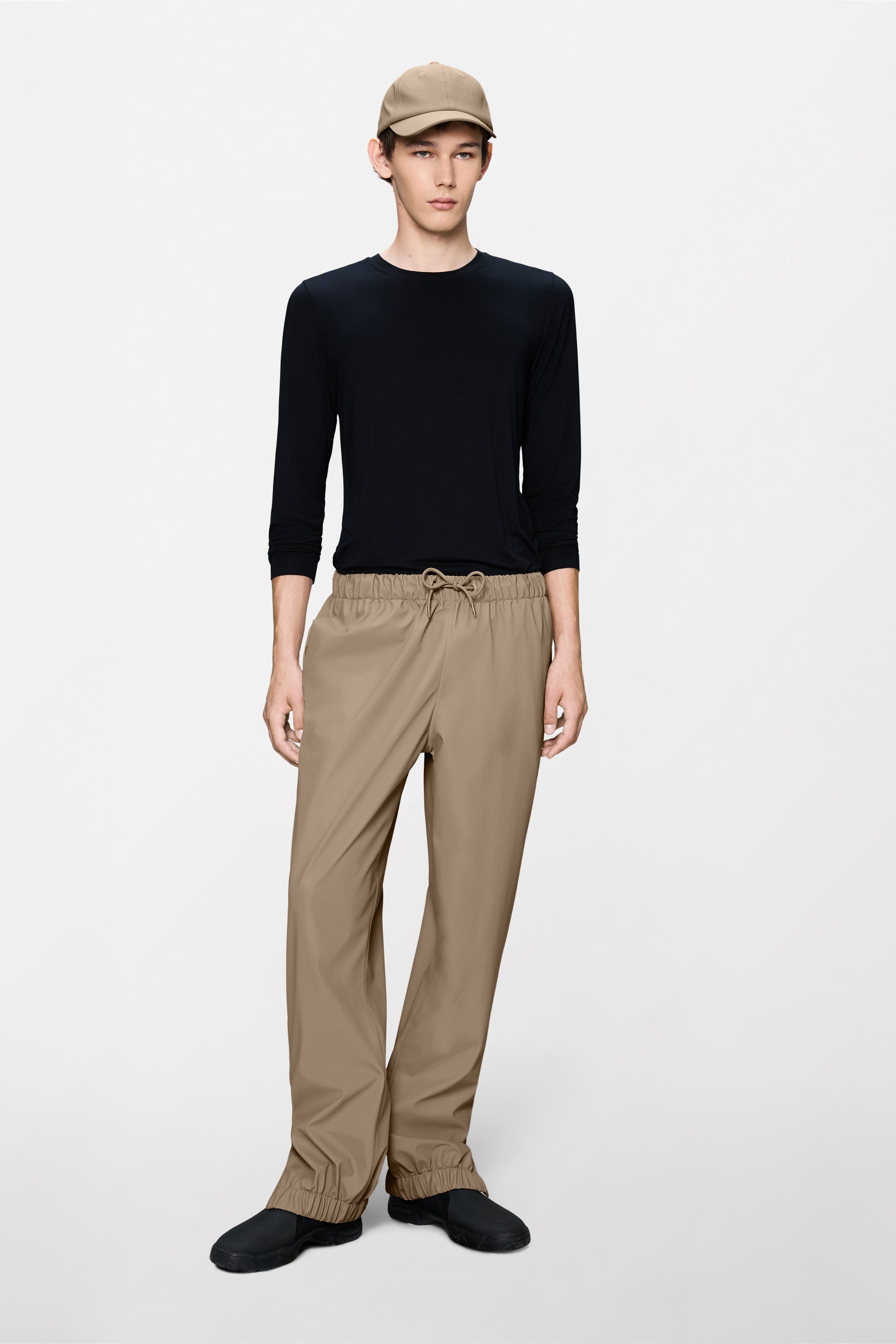 RAINS Rain Pants Regular Beige Pants