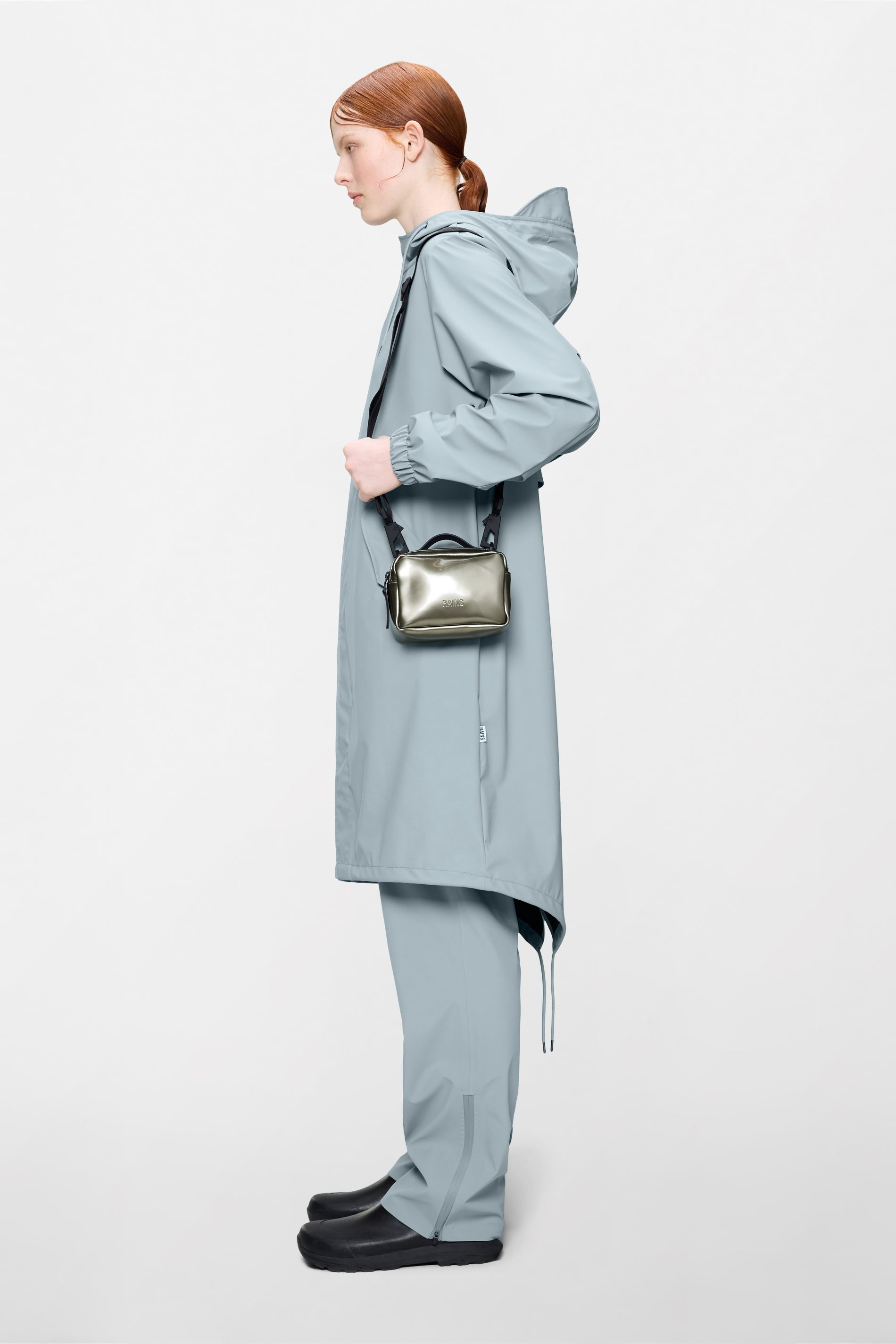 RAINS Box Bag Micro Raven Crossbody