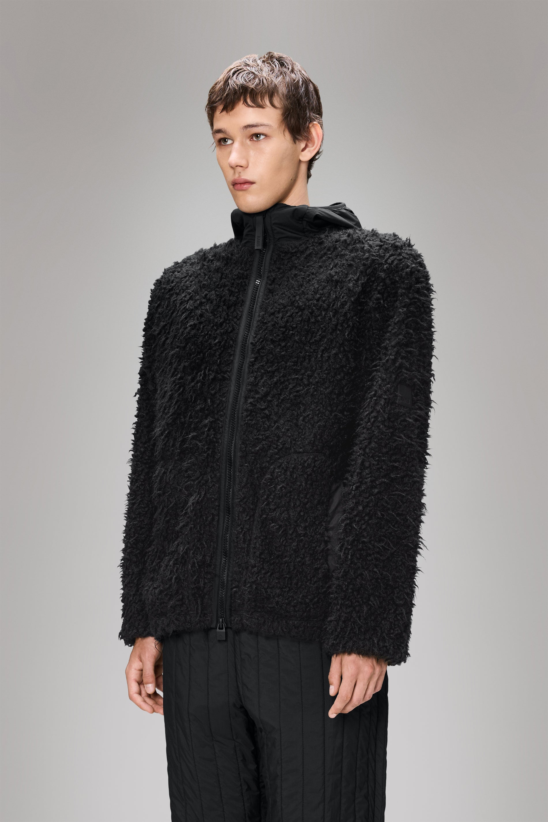 RAINS Trikala Vision Fleece Jacket Black Jacket