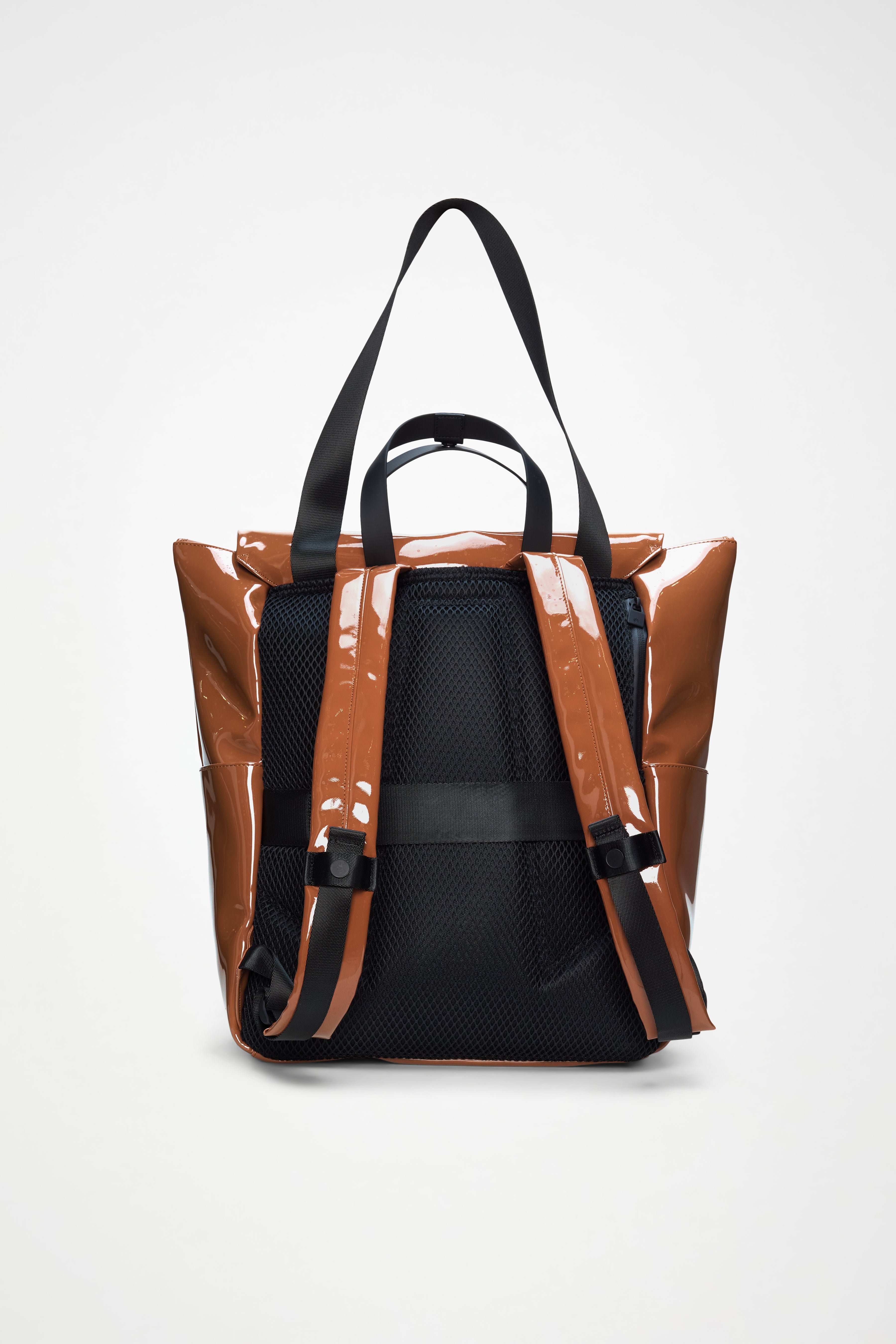 RAINS 2 Way Tote Bag Large Ochre Tote