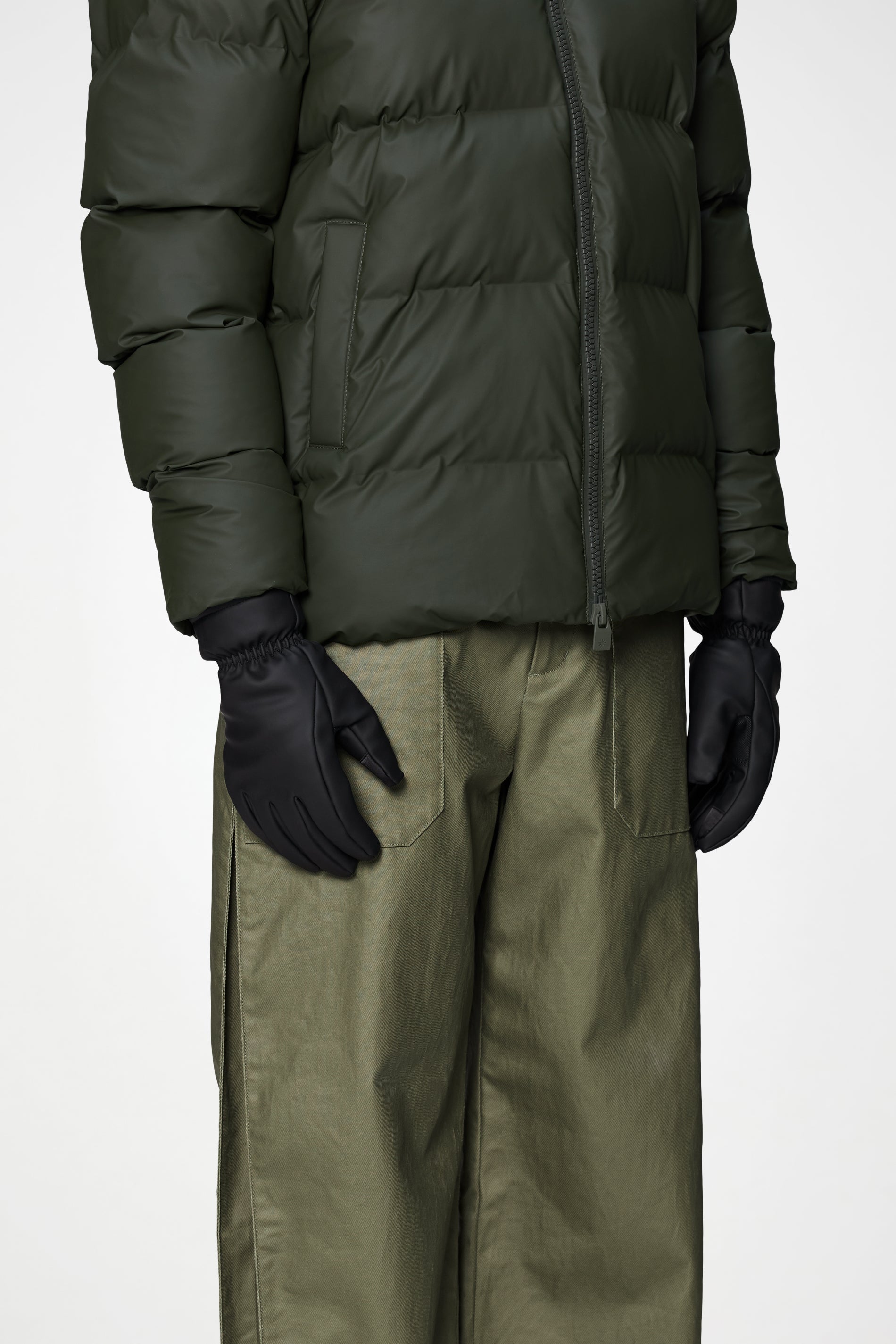 RAINS Insulated Gloves Black Gloves & Mittens