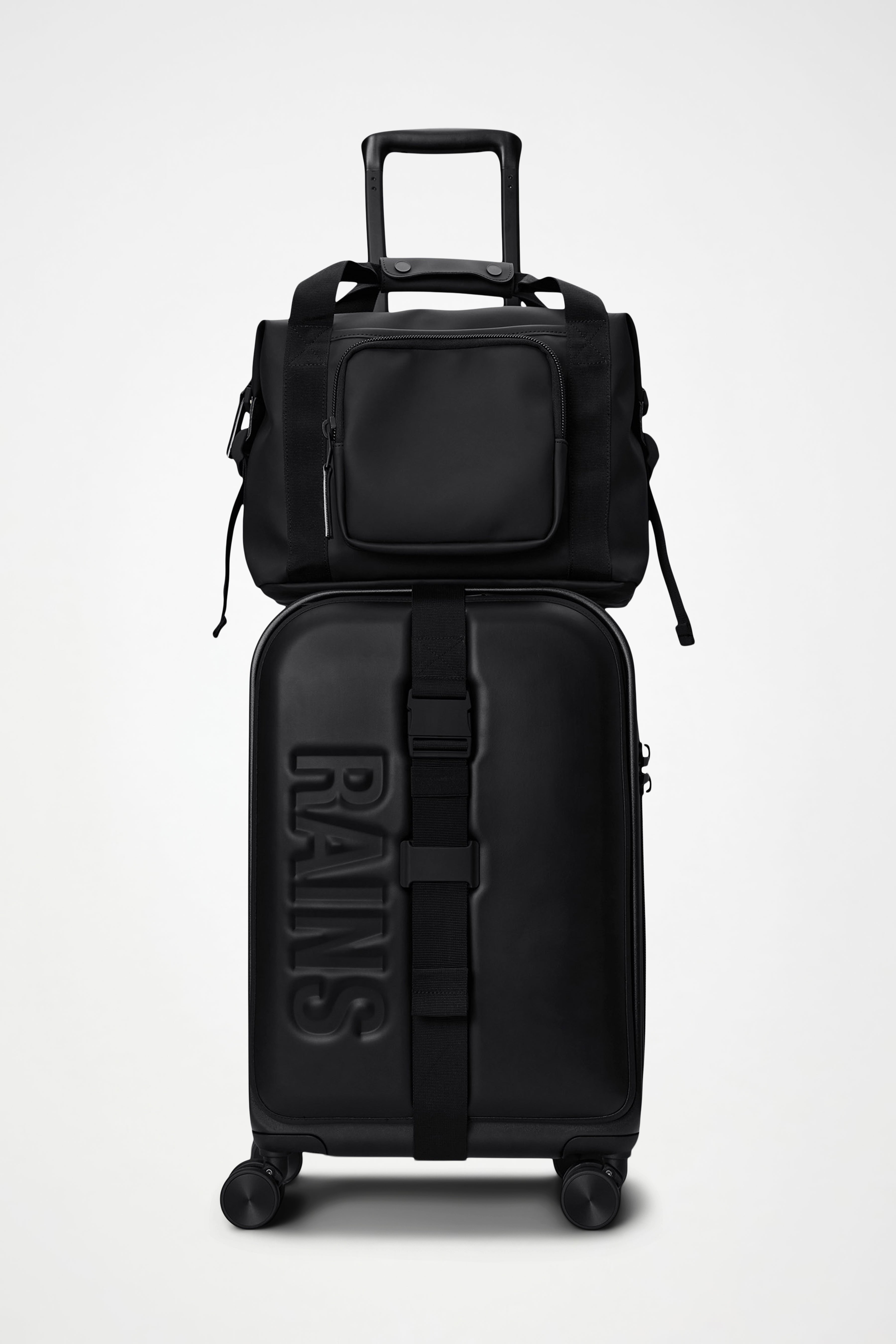 RAINS Texel Cabin Trolley Raven 37L H55 x D25 x W33 cm Cabin