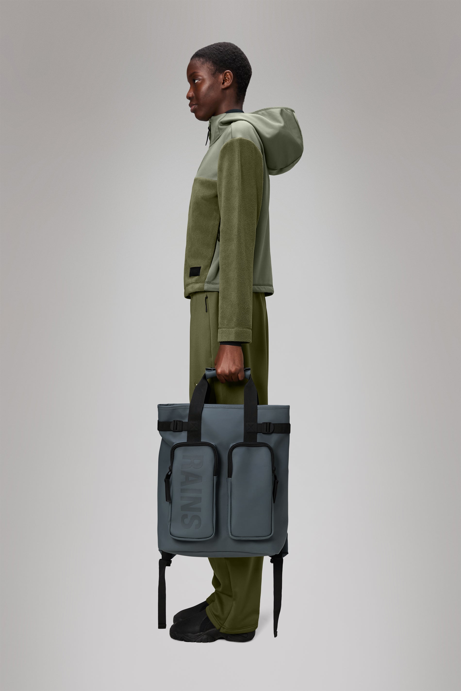 RAINS Texel Tote Backpack Lagoon Backpack