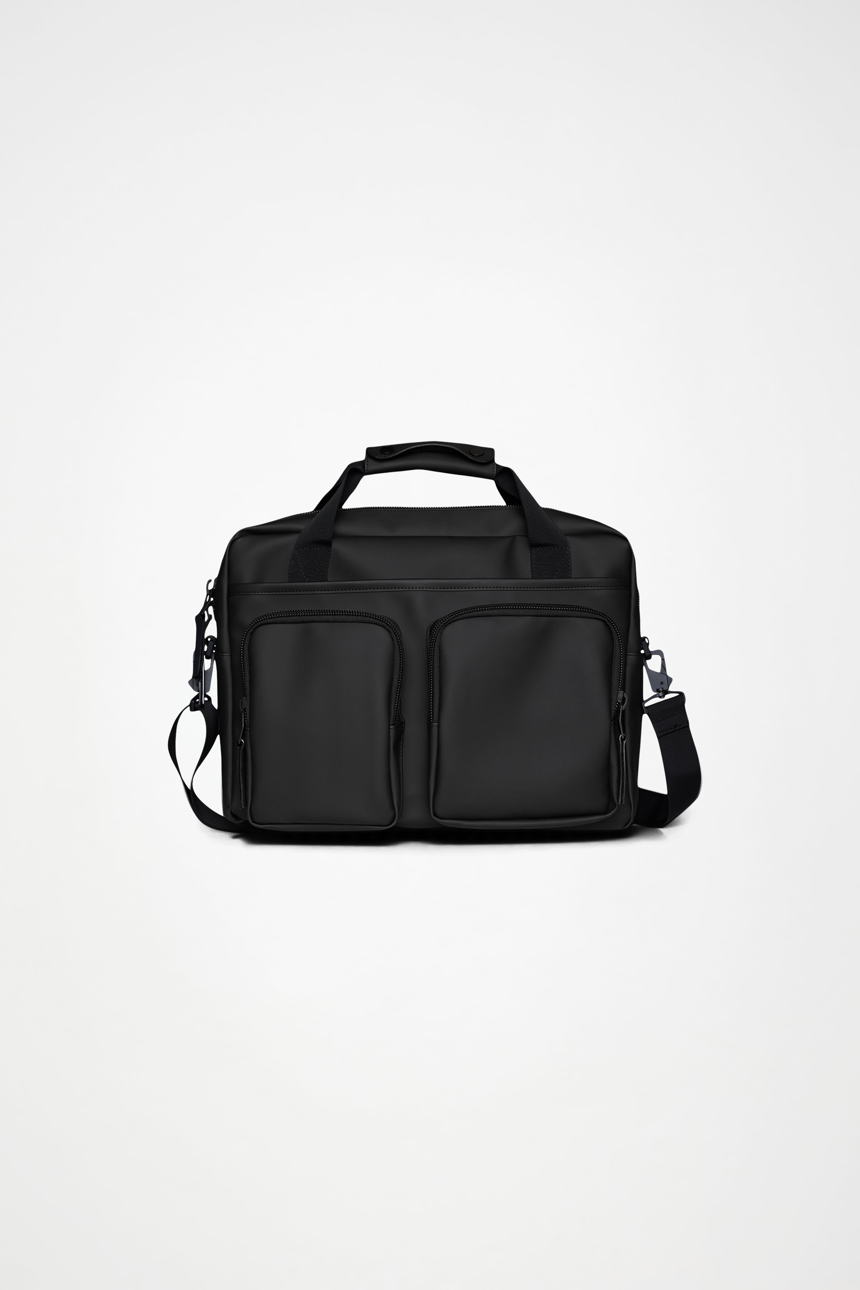 RAINS Texel Tech Bag Black 10L H30 x D9 x W39 cm Crossbody