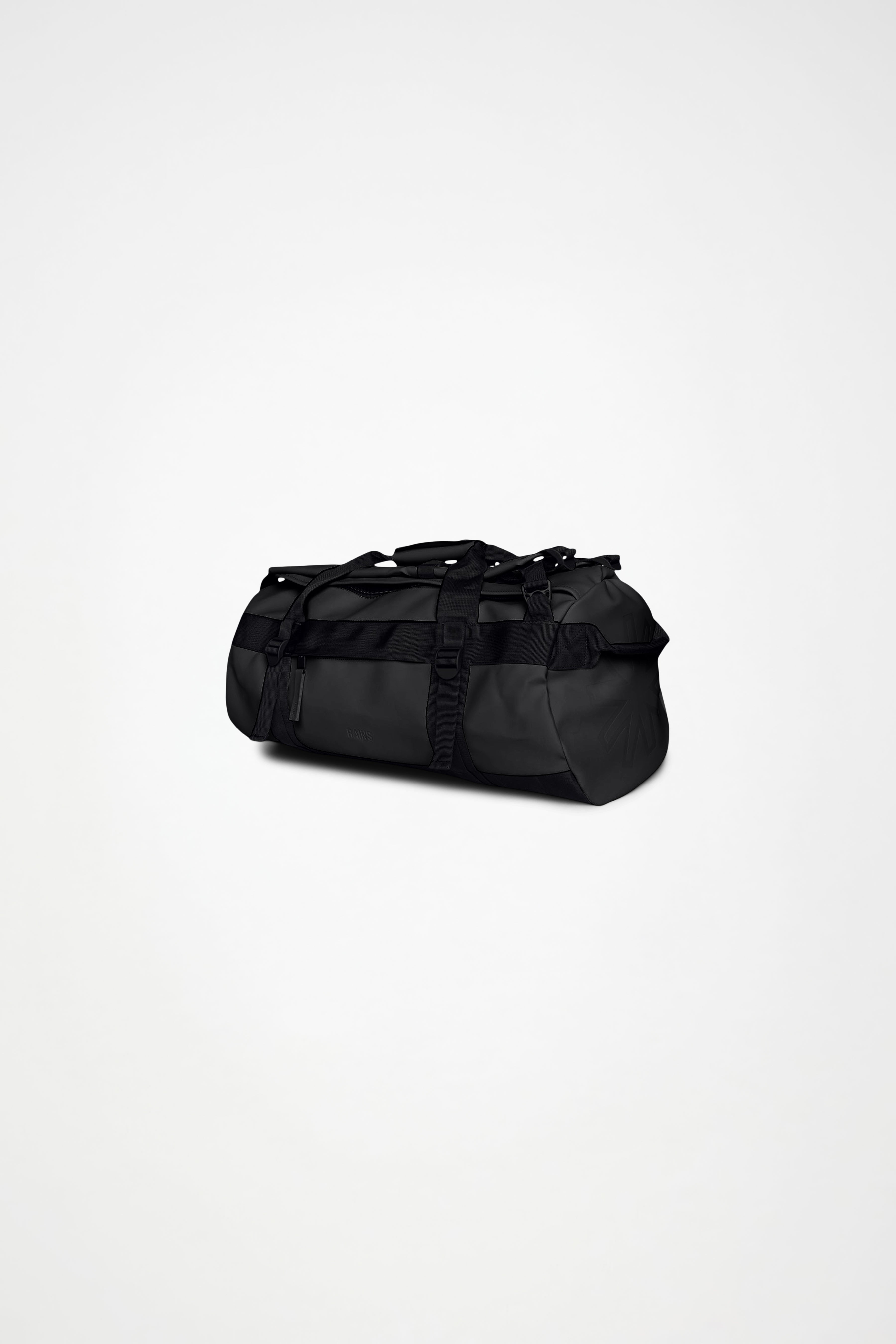 RAINS Texel Duffel Bag Small Black 43L H28 x D28 x W55 cm Duffel
