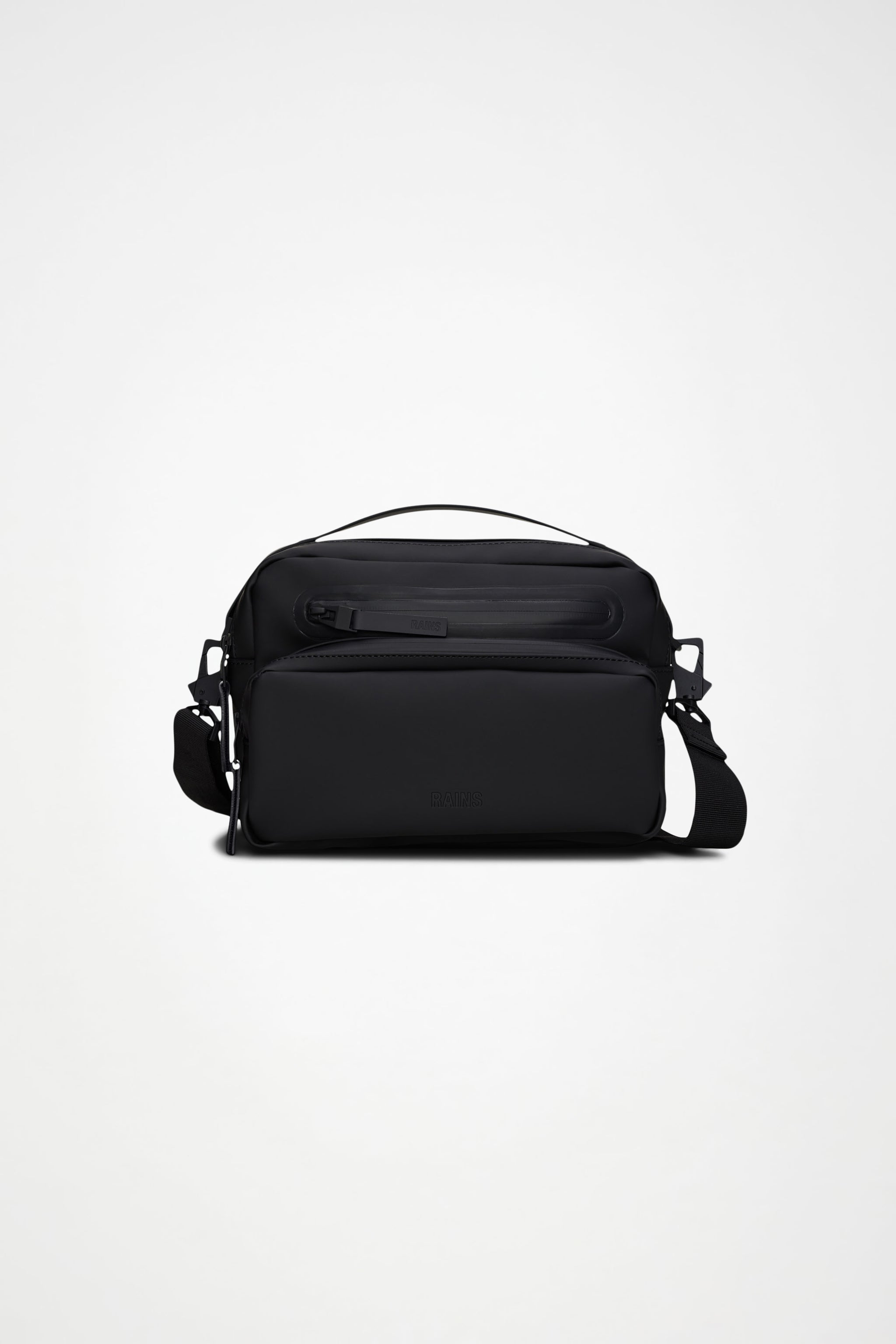 black rains bag Rains Black Cargo Box Bag