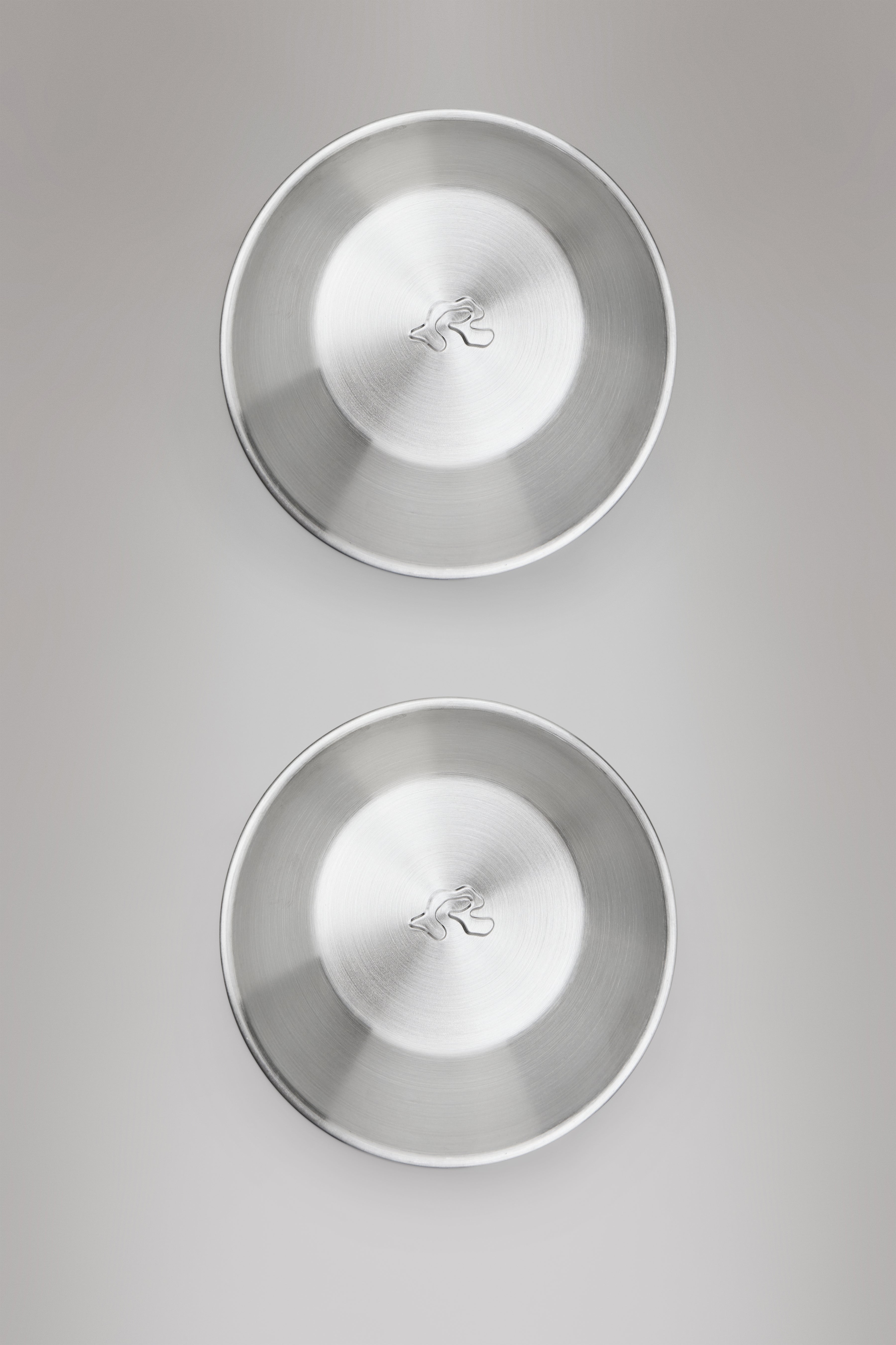 RAINS Stainless Steel 2-Pack Bowls Steel Food Storage