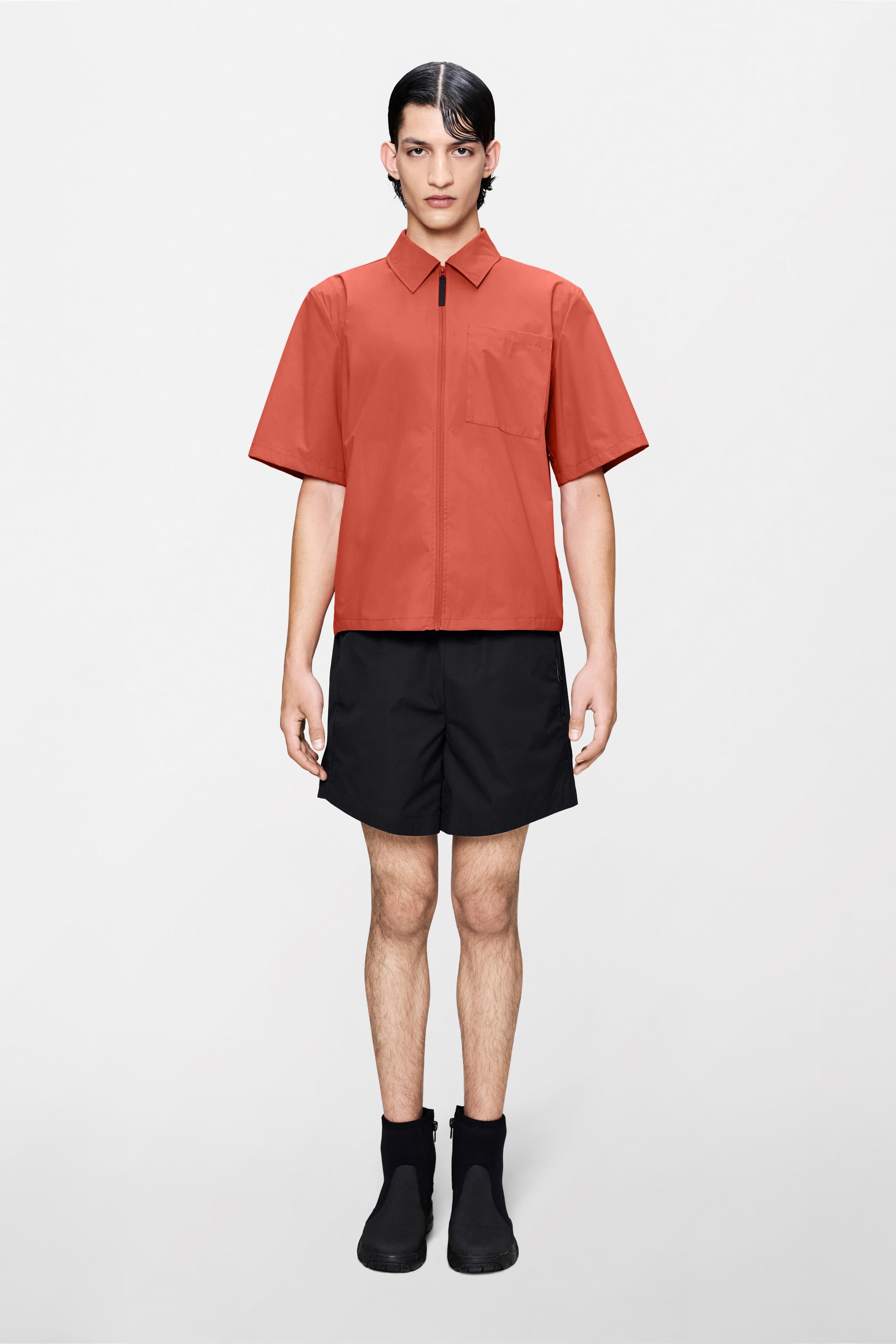 RAINS Mito Short Sleeve Shirt Kiln Short Sleeve