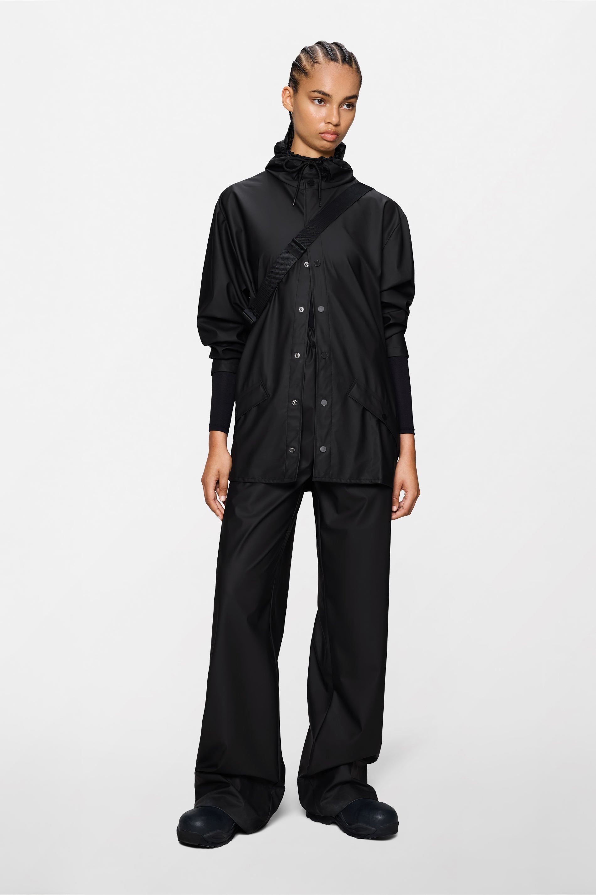 RAINS Jacket Black Jacket