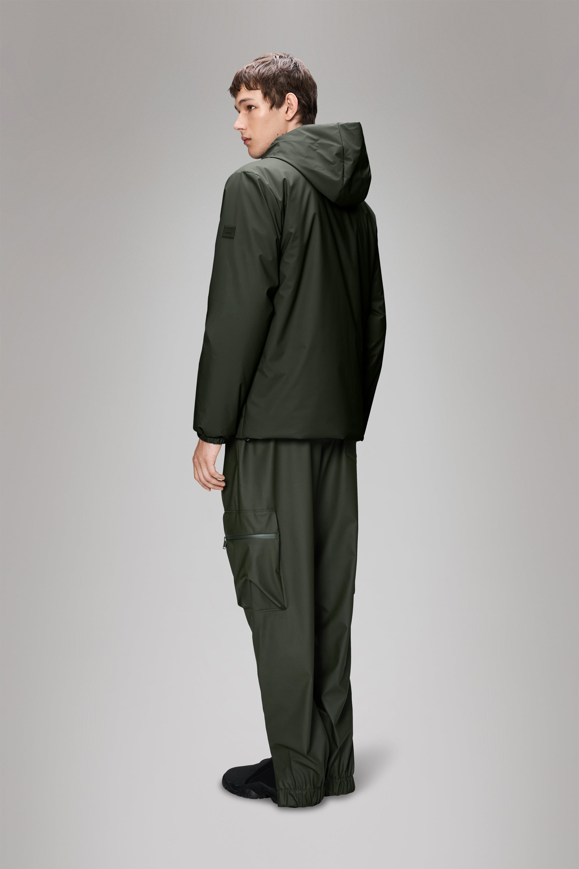 RAINS Lohja Insulated Jacket Green Jacket