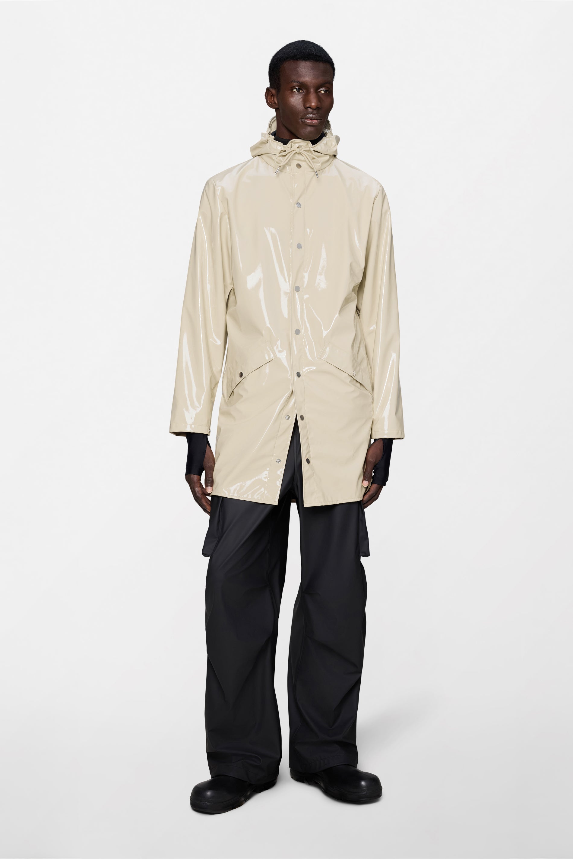 RAINS Long Jacket Shore Jacket