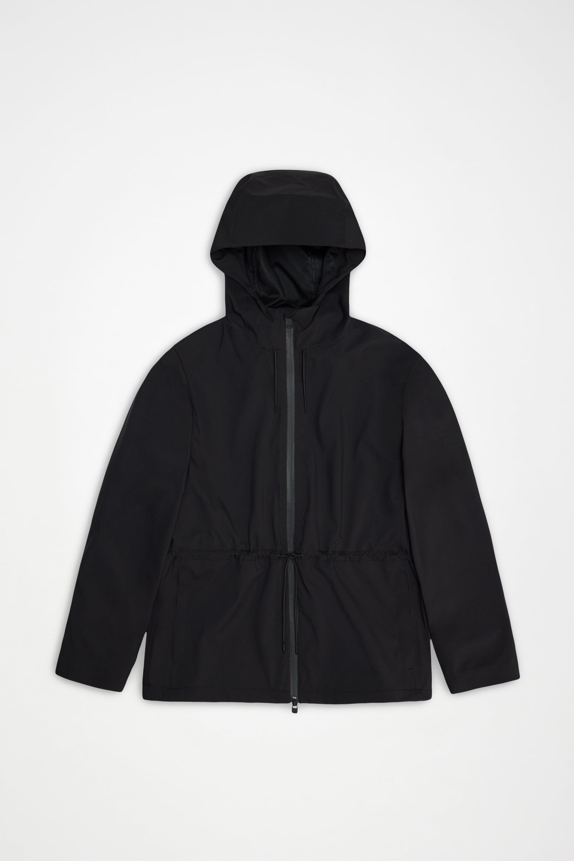 RAINS Suva Hardshell String W Jacket Black Jacket