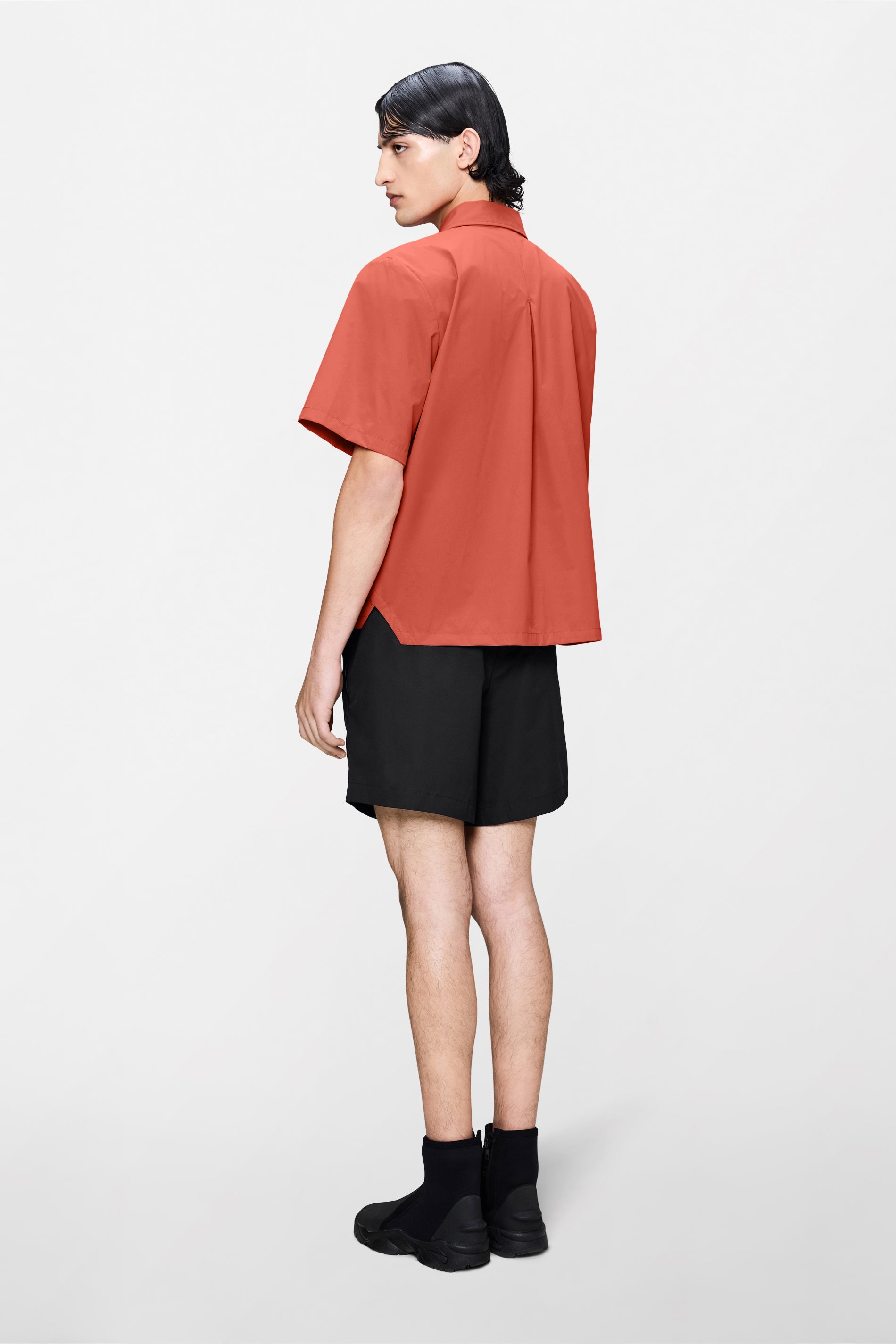 RAINS Mito Short Sleeve Shirt Kiln Short Sleeve