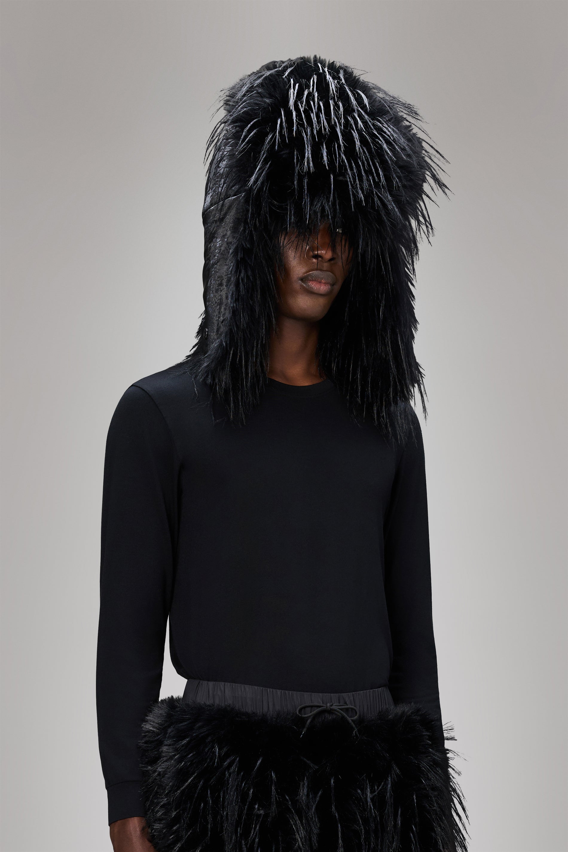 RAINS Vision Fleece Hat Coal Headwear