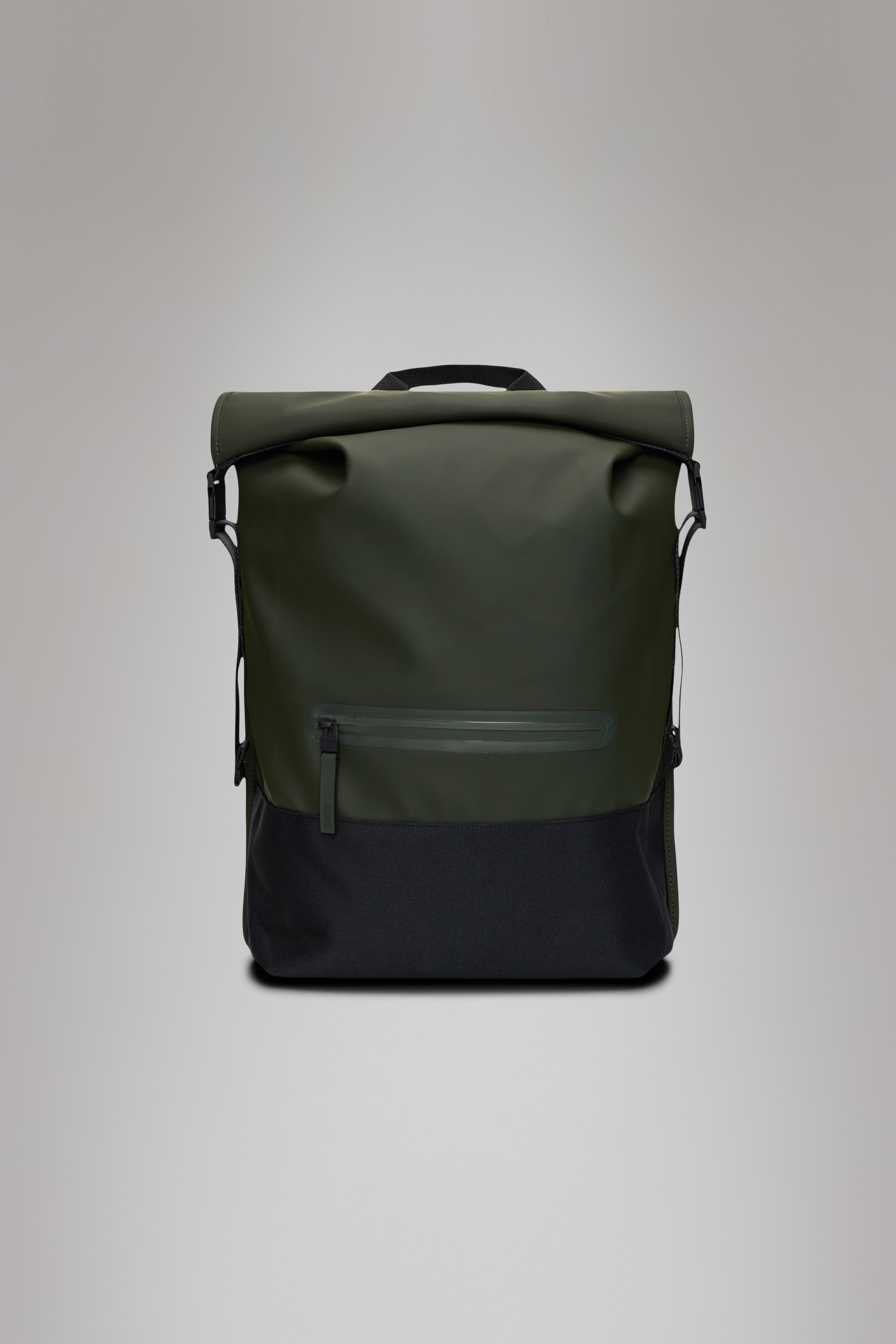 RAINS Trail Rolltop Backpack Green 22L H47 x D13 x W36 cm Backpack
