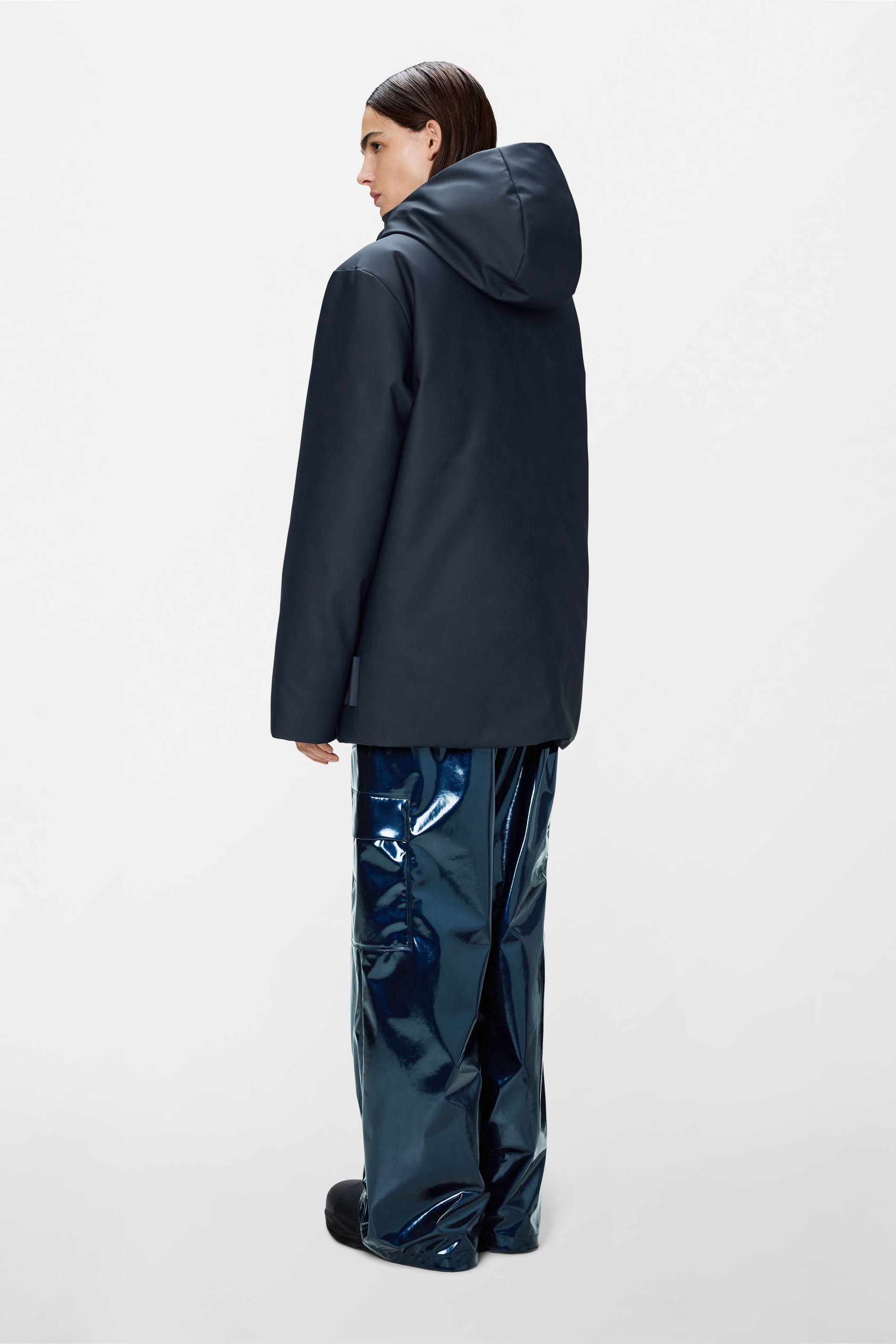 RAINS Nome Parka Navy Jacket