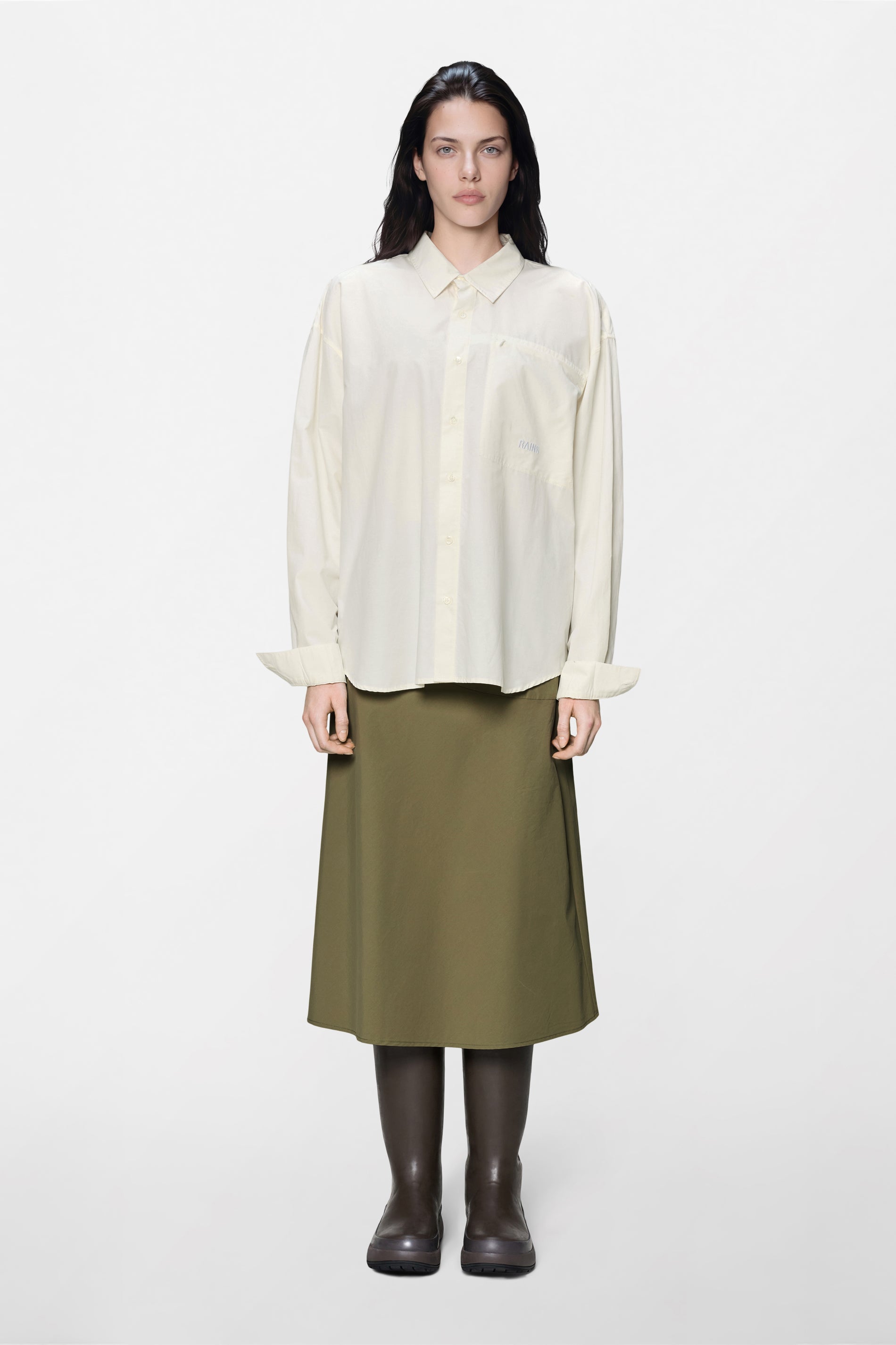 Light Woven Long Sleeve Shirt