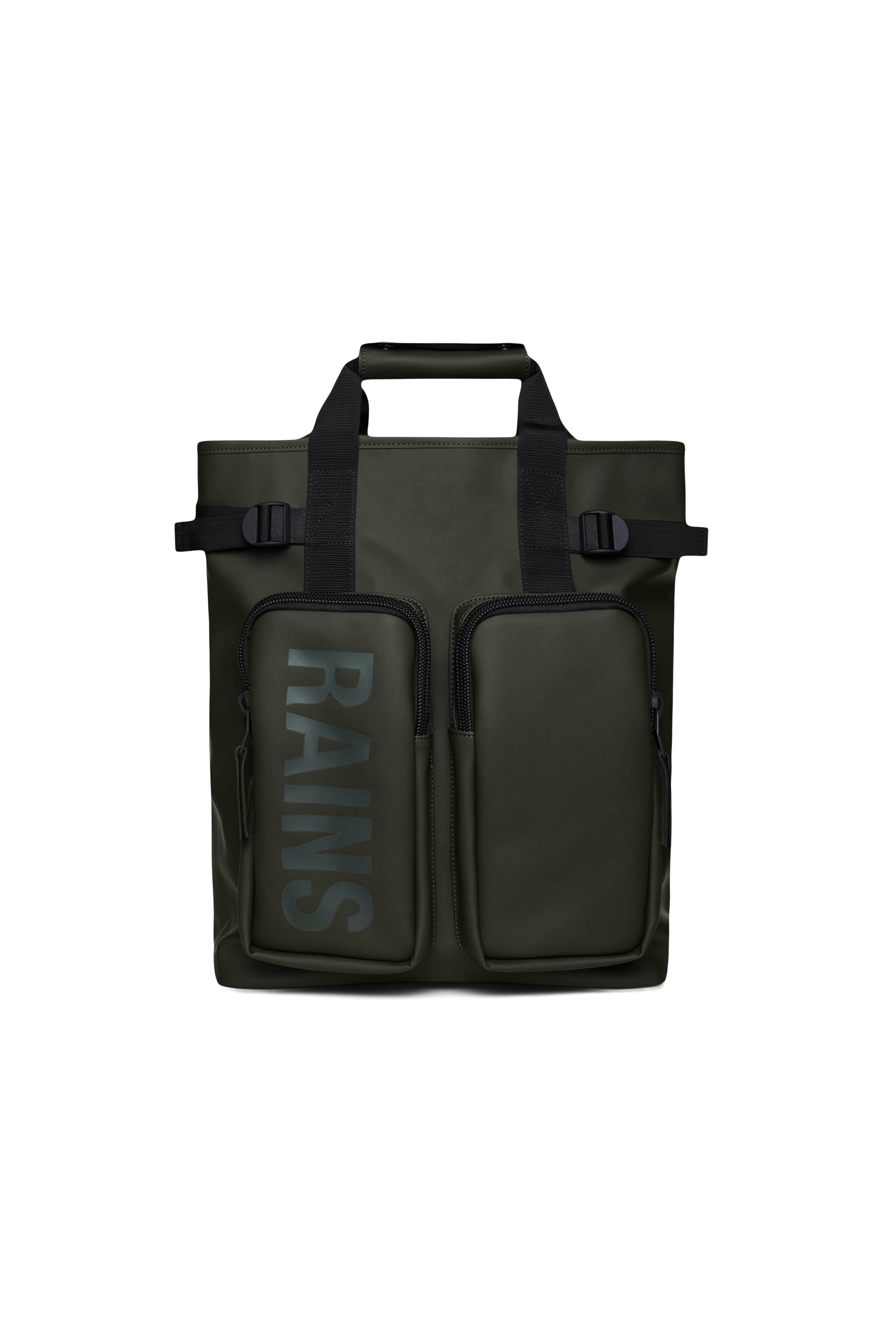 RAINS Texel Tote Backpack Green Backpack