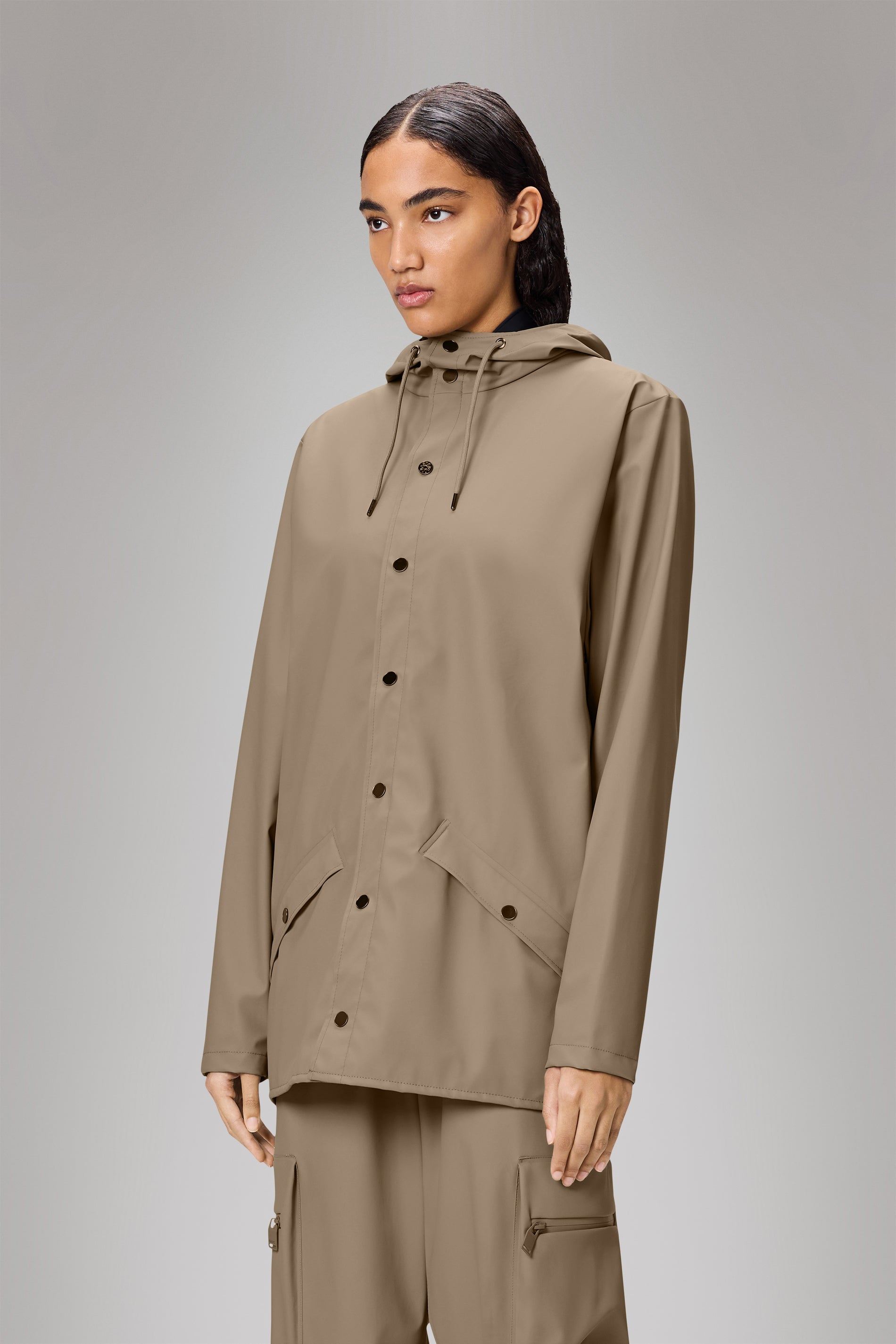 RAINS Jacket Beige Jacket