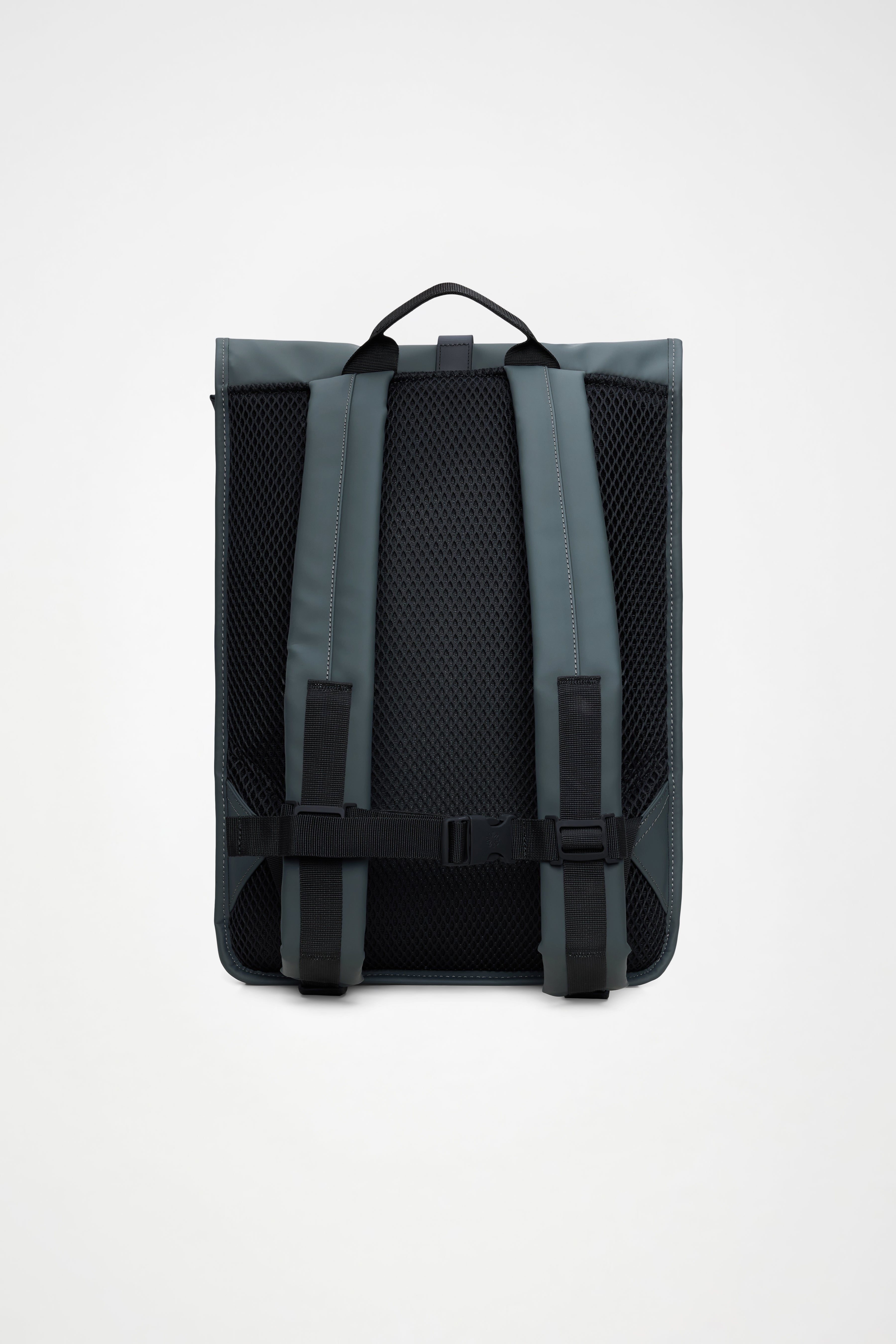 RAINS Rolltop Rucksack Dark Grey 17L H60 x D11 x W32 cm Backpack