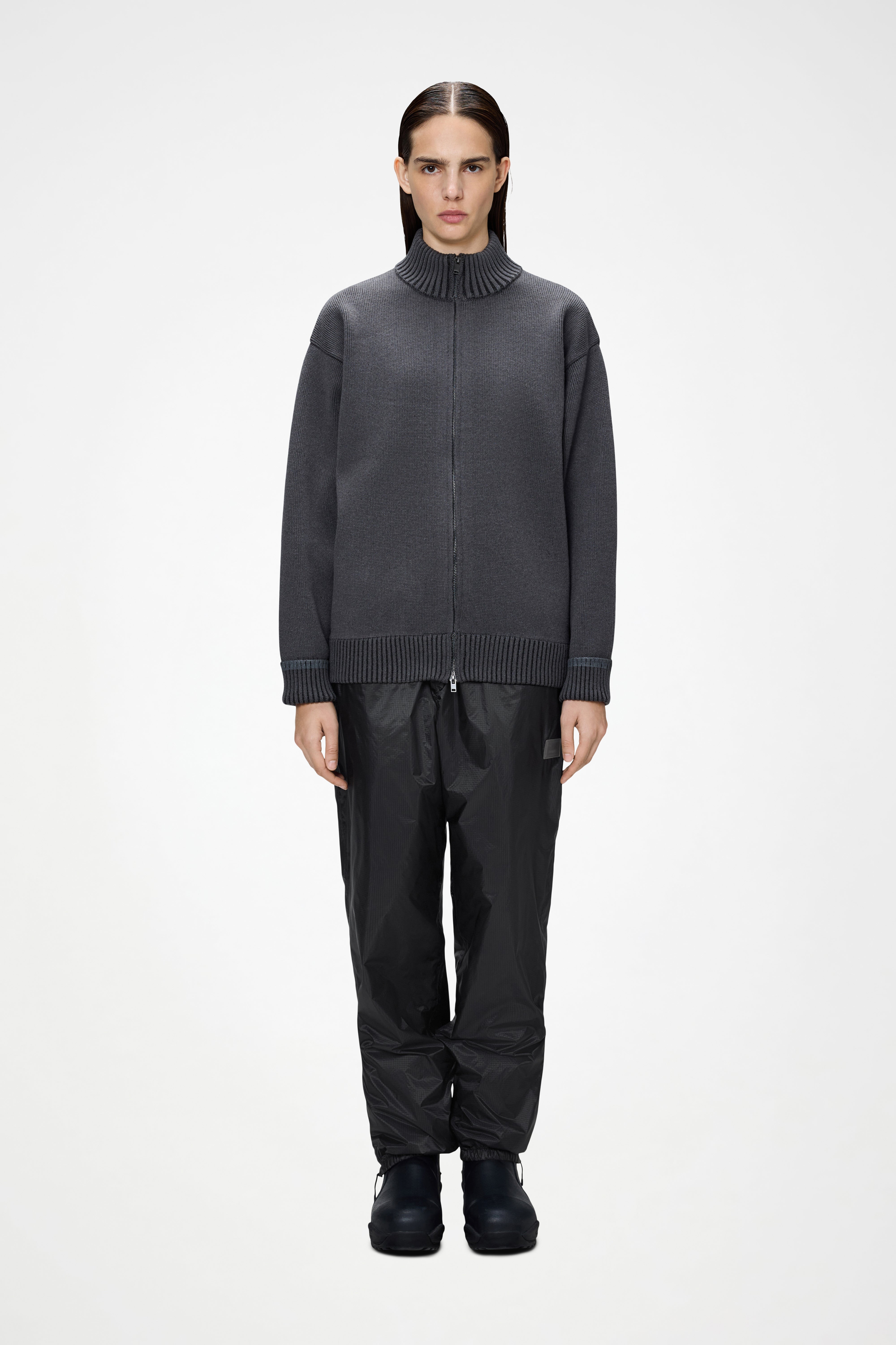 Sowa Knit Zip Cardigan