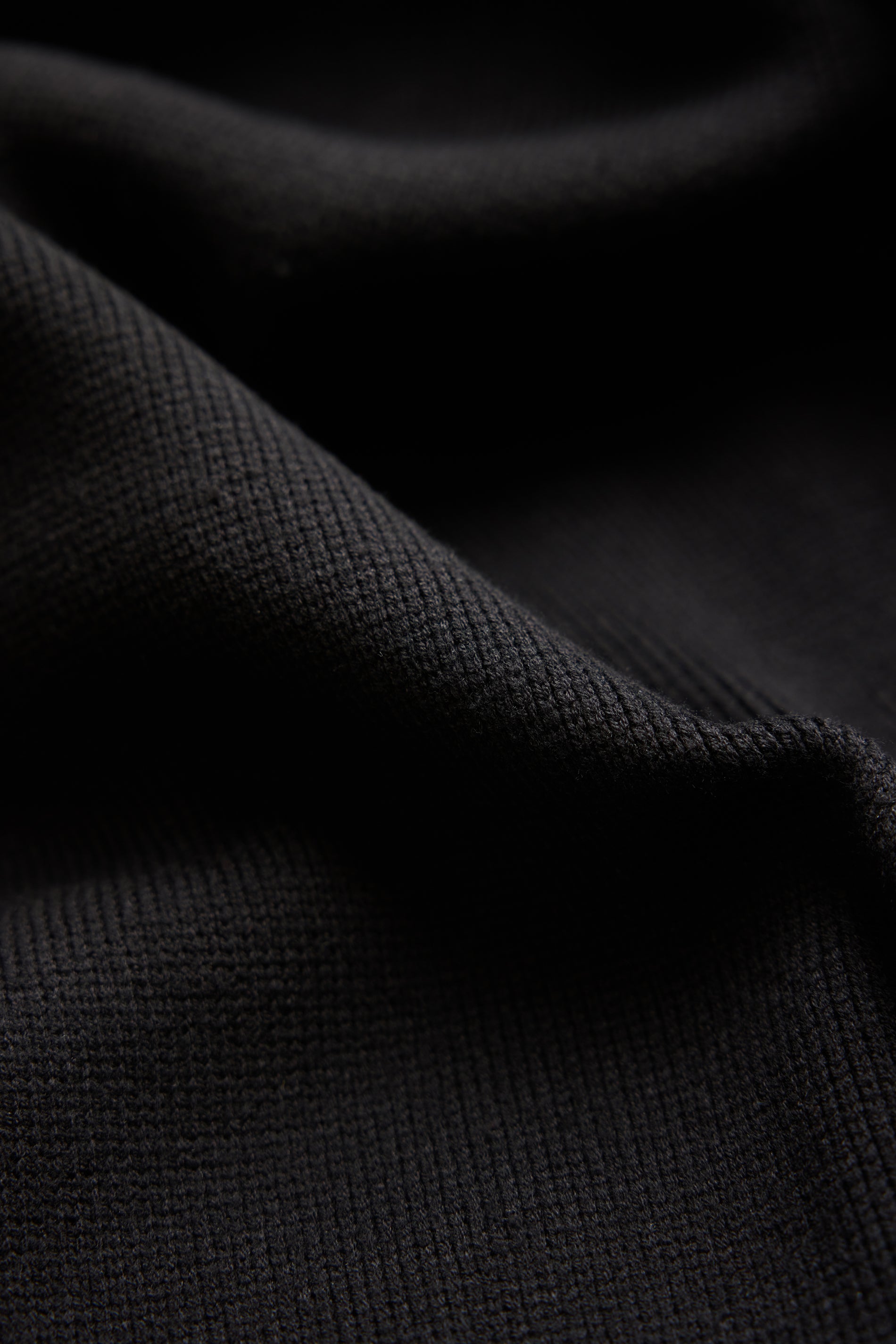 RAINS Sowa Knit Crew Neck Black Long Sleeve