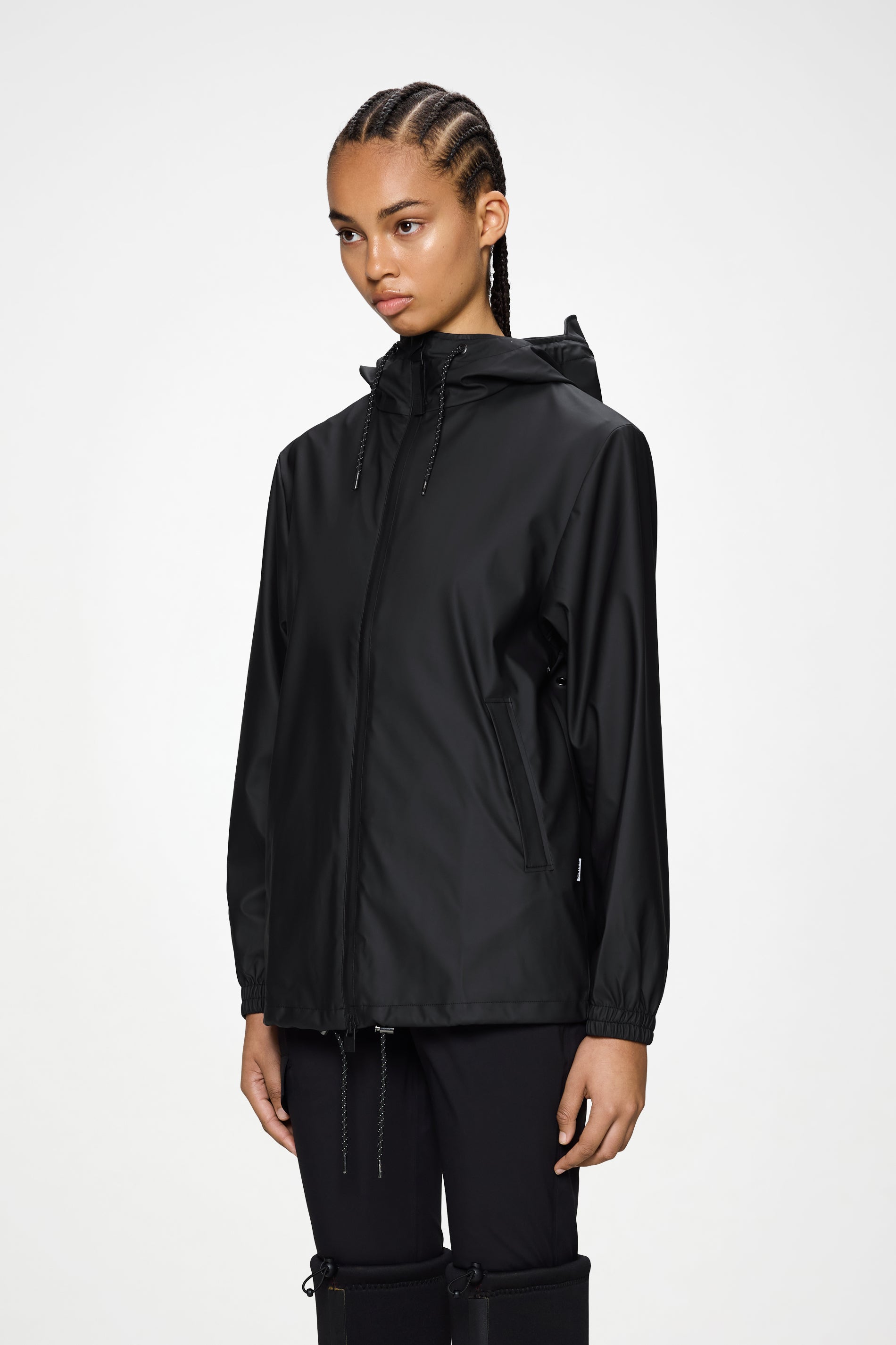 RAINS Storm Breaker Black Jacket