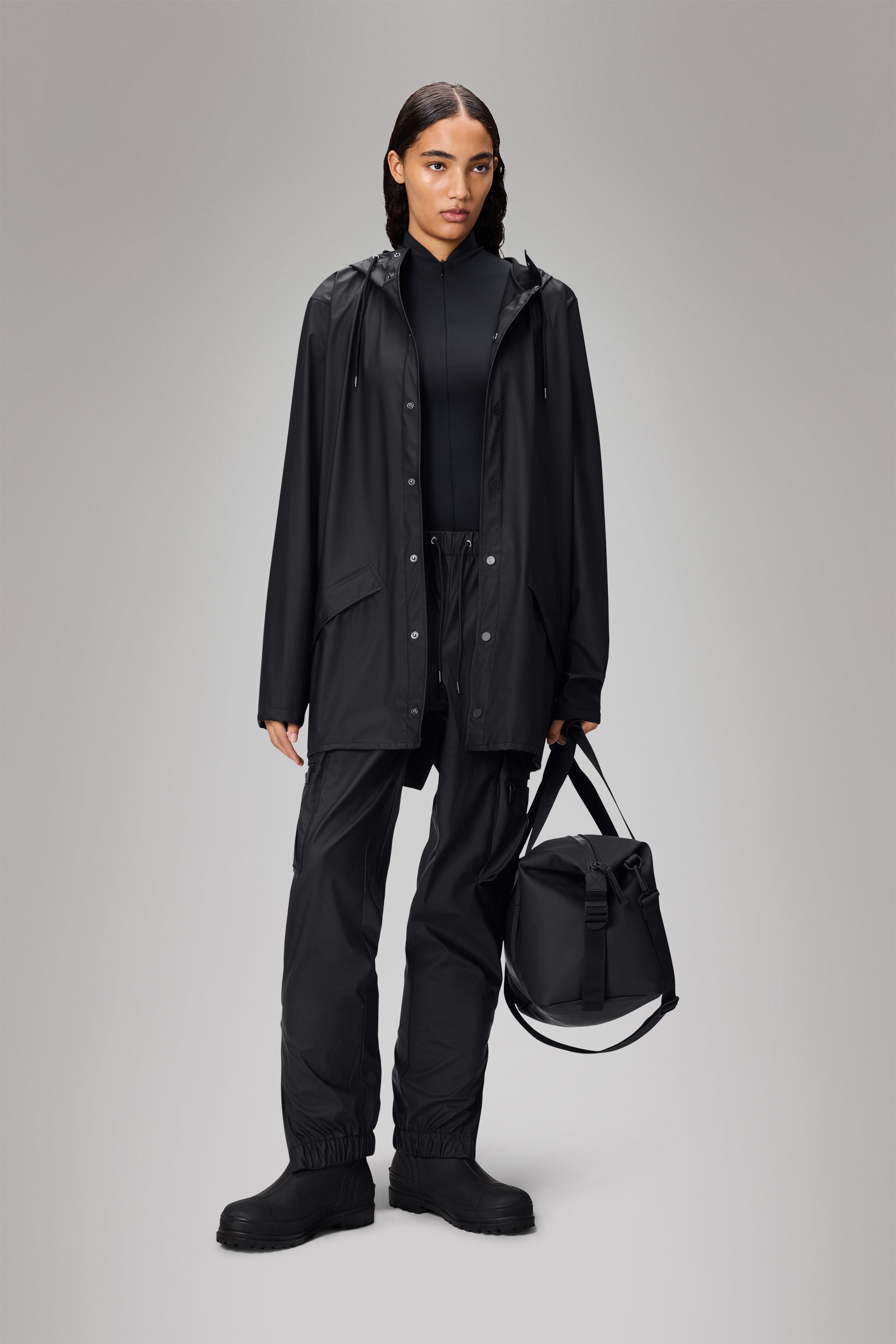 RAINS Jacket Black Jacket