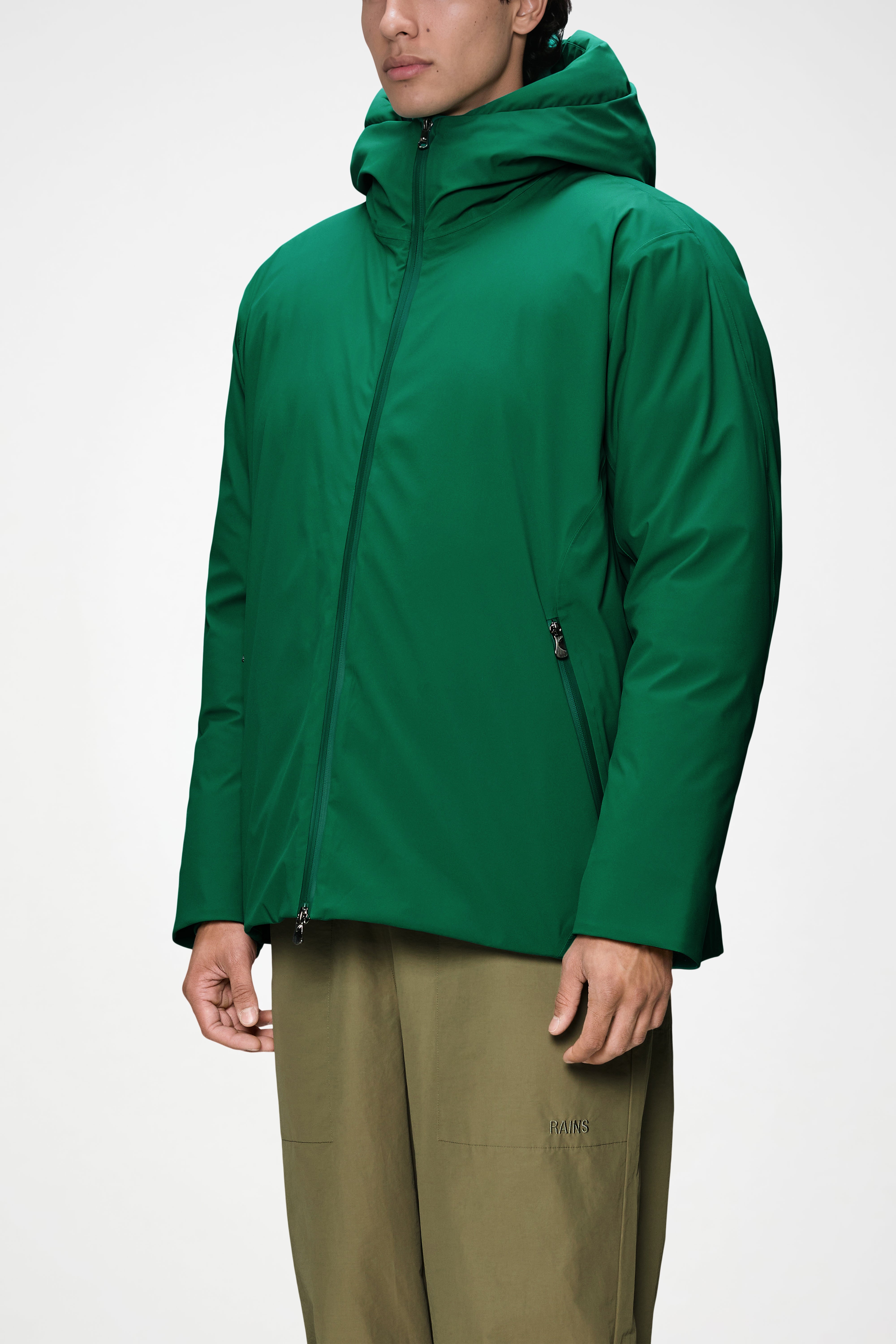 RAINS Sarna Puffer Jacket Envy Jacket