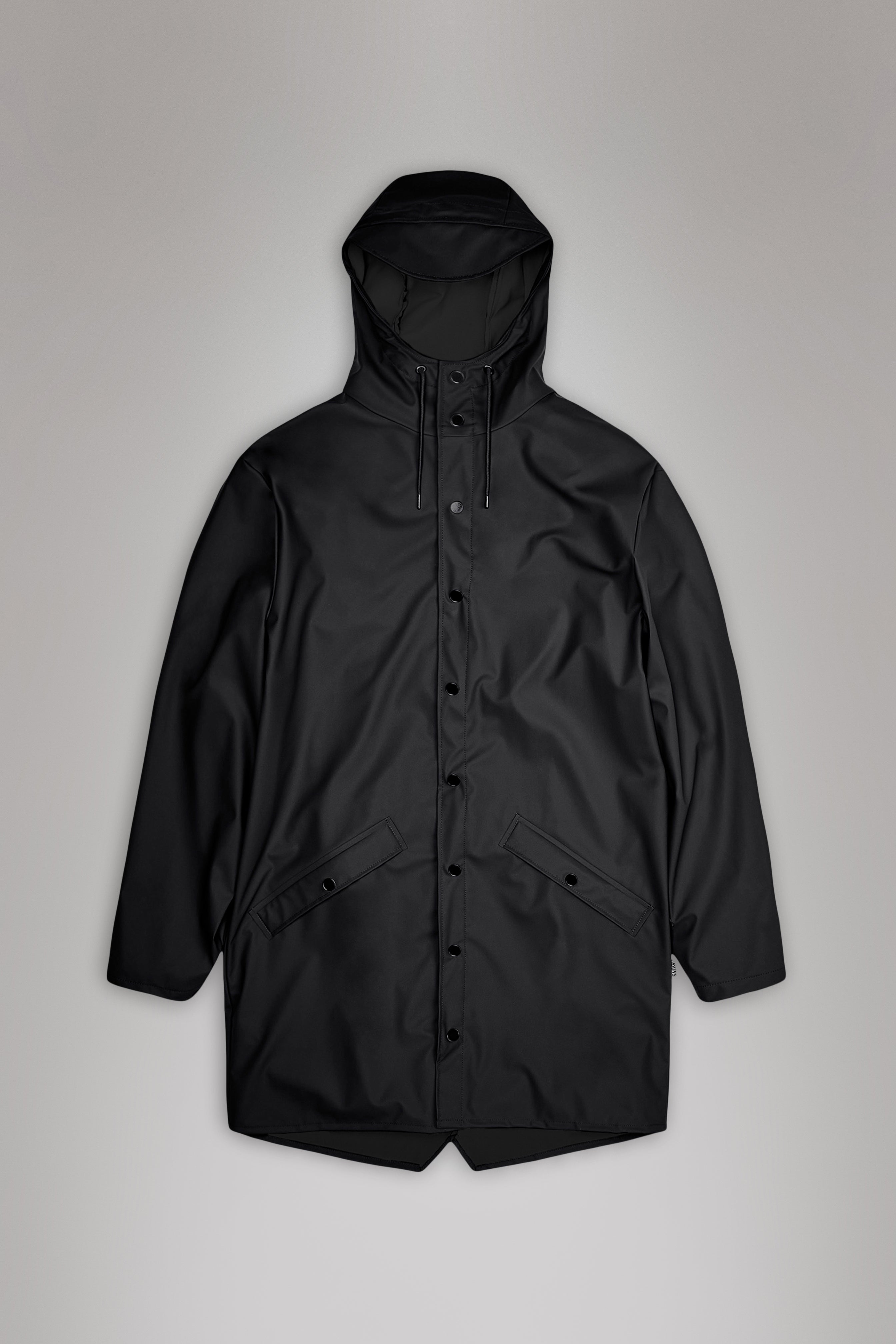 RAINS Long Jacket Black Jacket