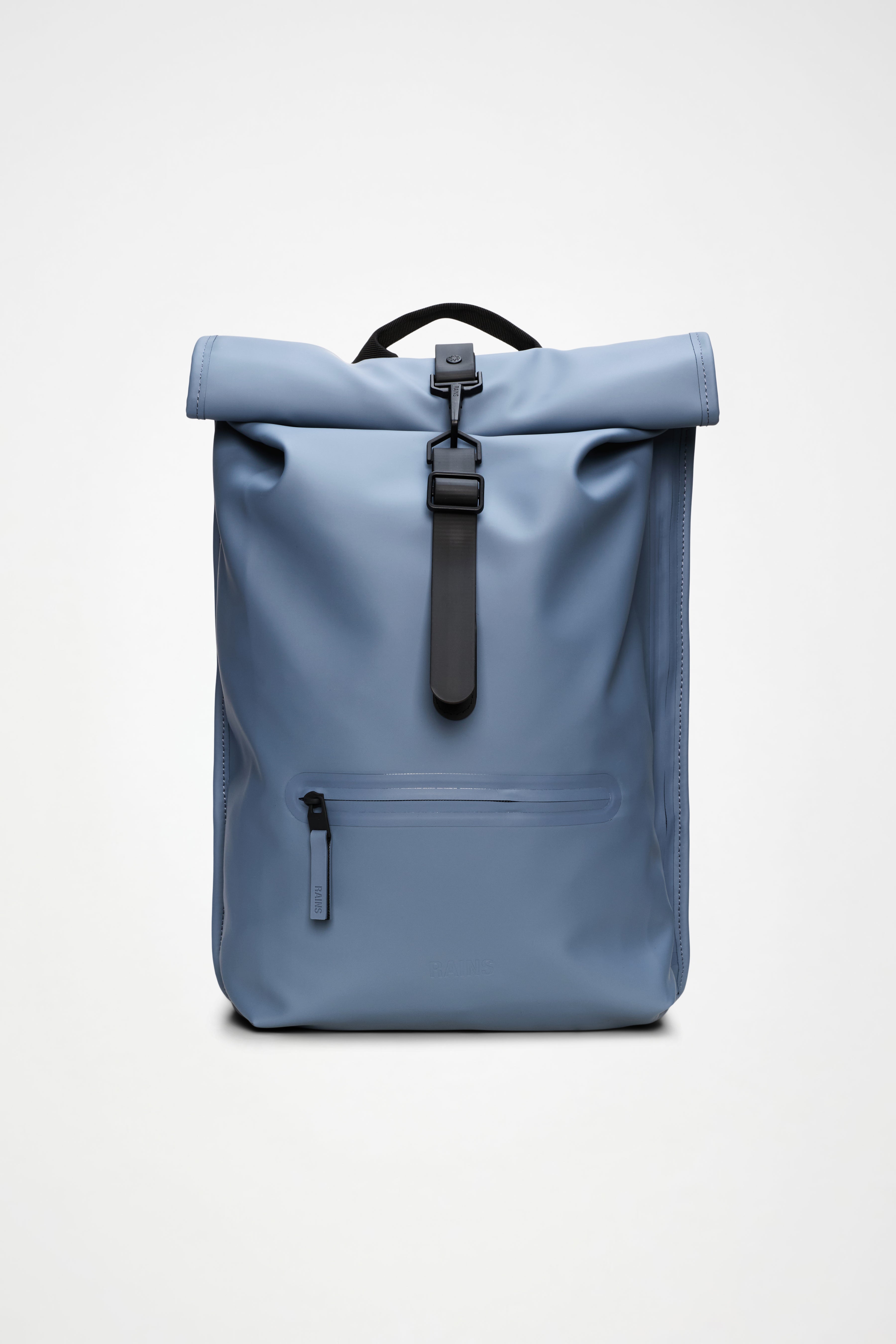 Rains® Rolltop Rucksack in Black for $150